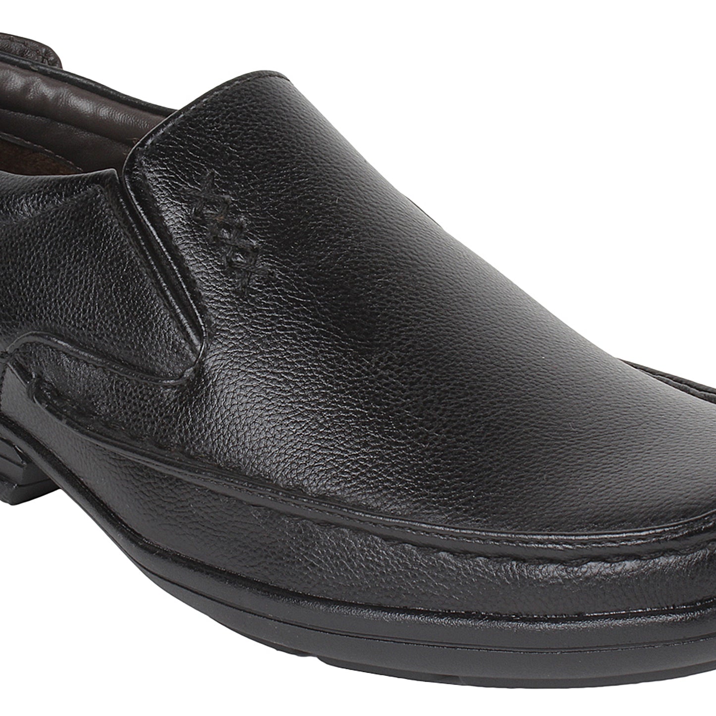 Guava Men's Black Moccasin Slip On Dress Formal Shoes (GV15JA312)