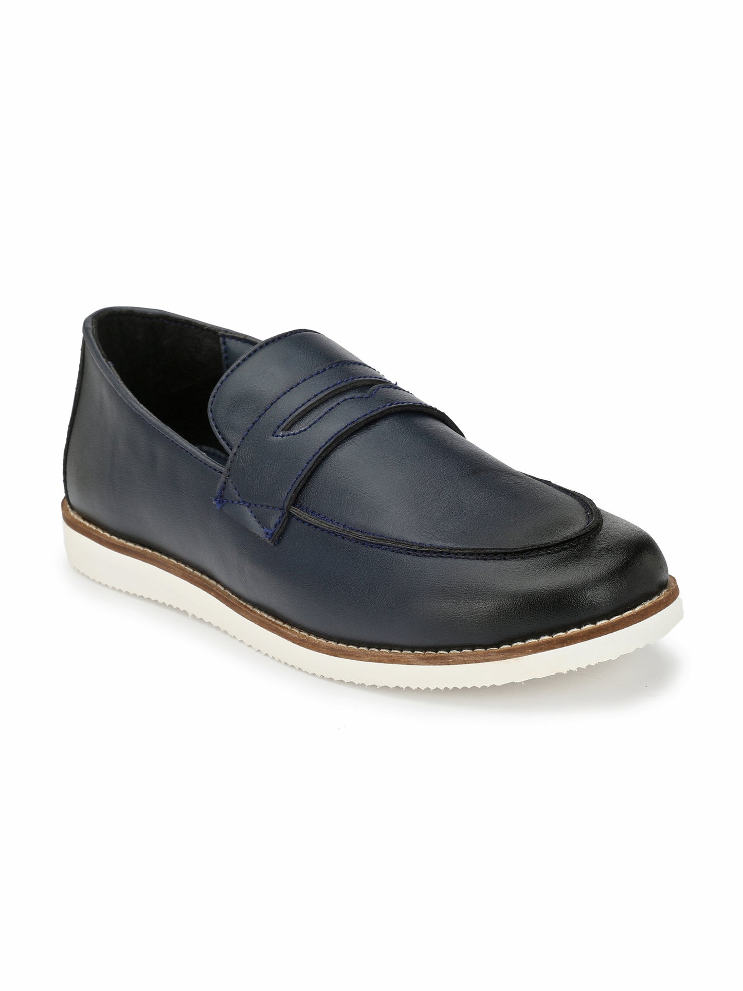 Guava Men's Blue Light Casual Slip On Driving Loafers (GV15JA456)