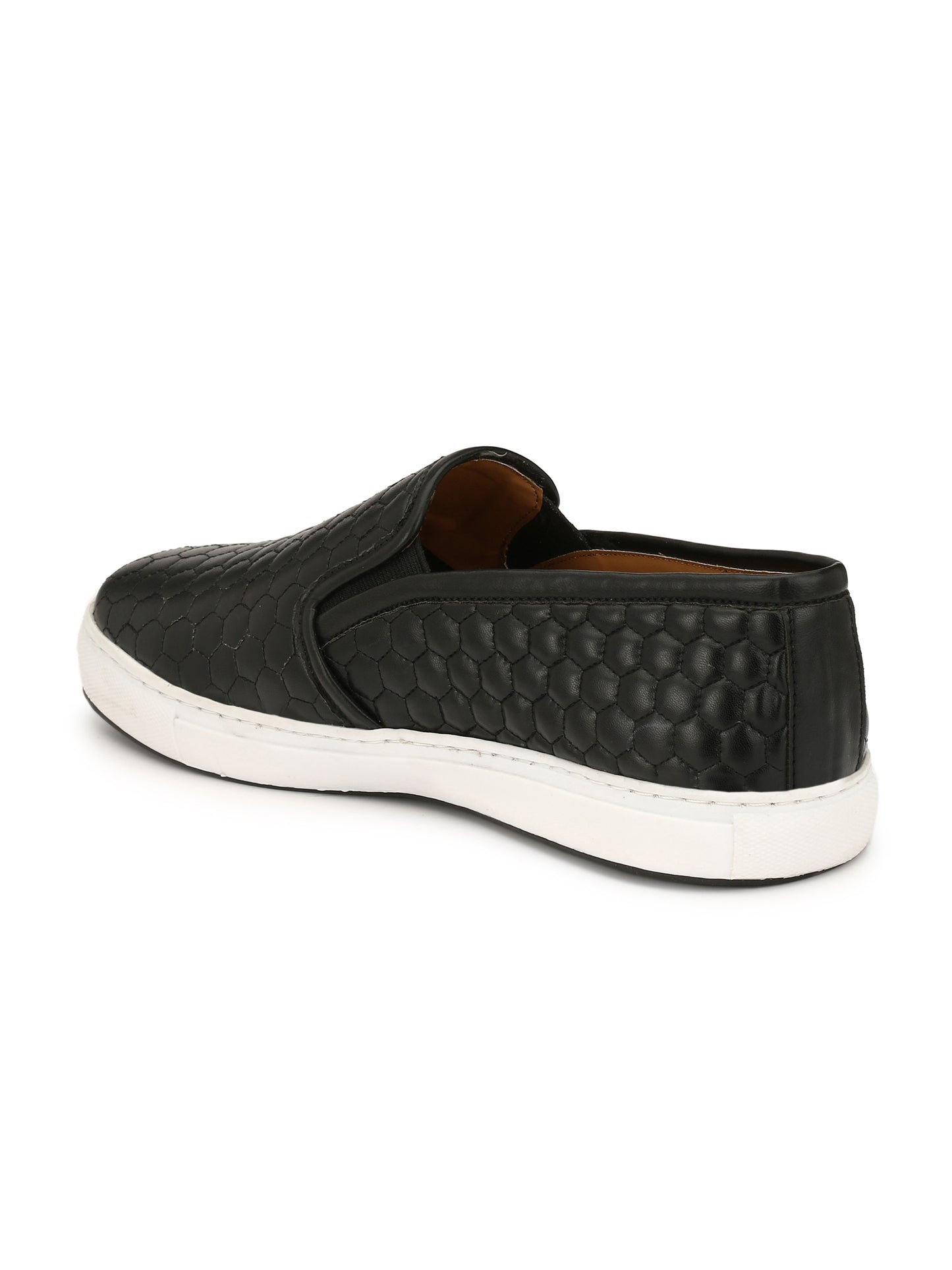 Guava Men's Black Casual Slip On Sneaker (GV15JA506)