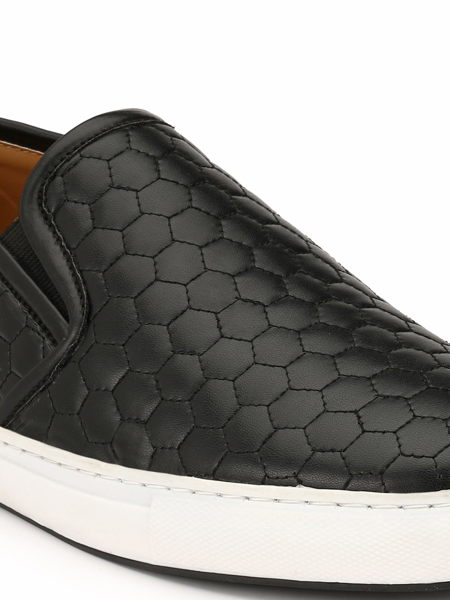 Guava Men's Black Casual Slip On Sneaker (GV15JA506)