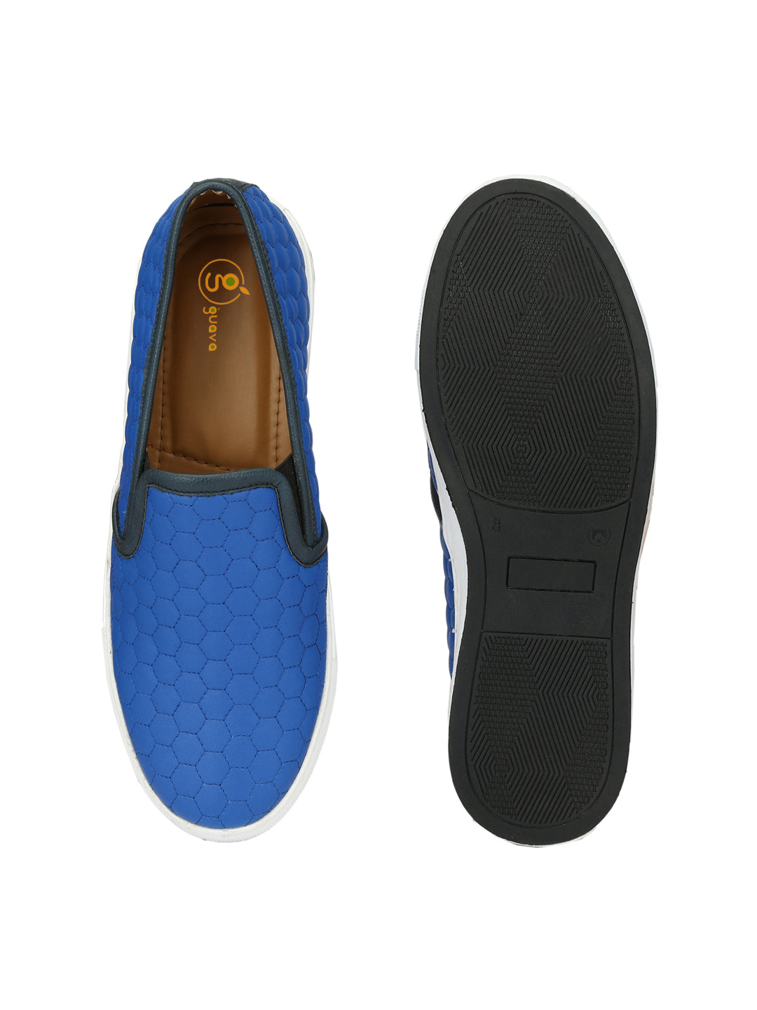 Guava Men's Blue Casual Slip On Sneaker (GV15JA507)