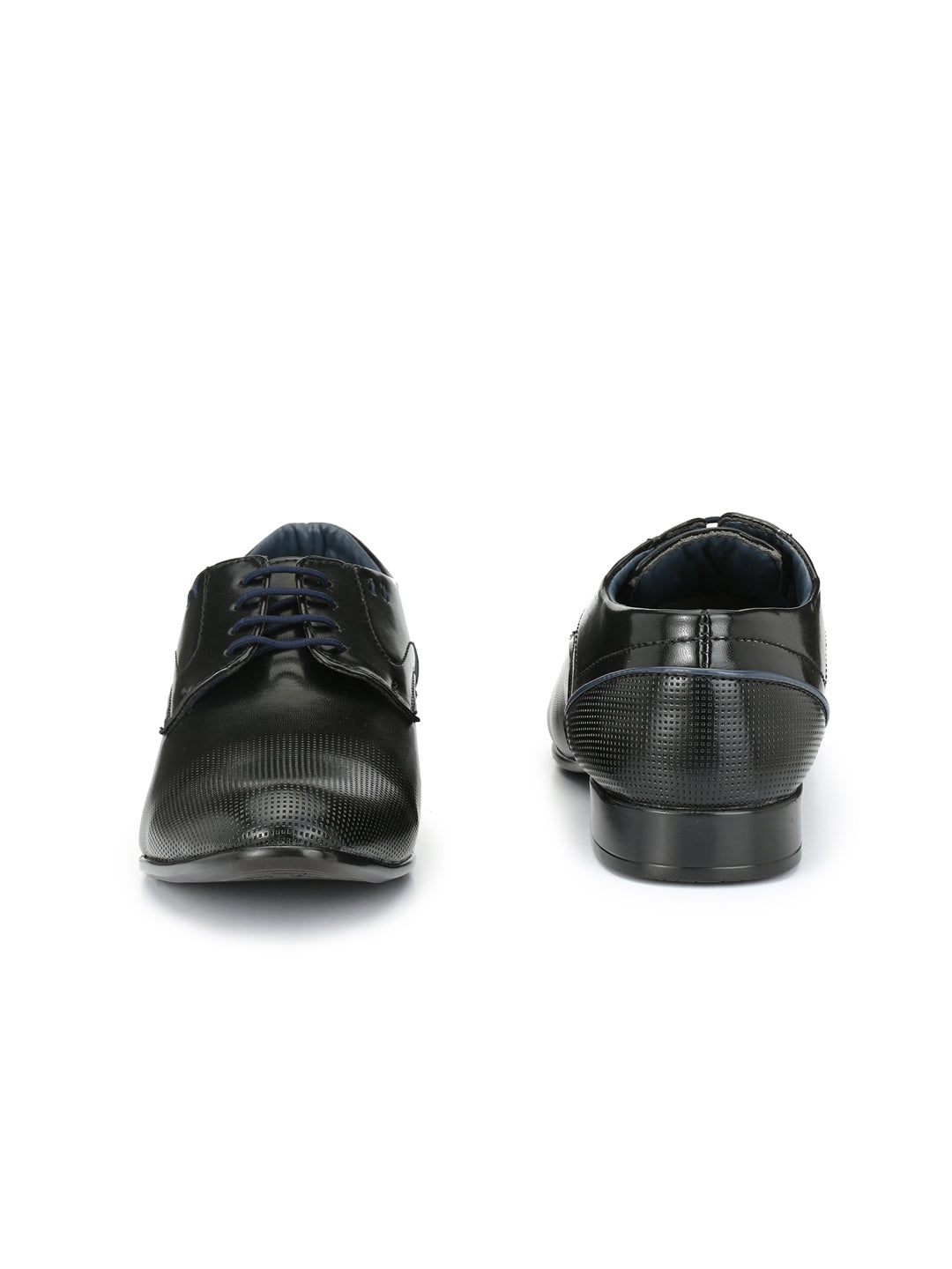 Guava Men's Black Derby Lace Up Formal Shoes (GV15JA525)