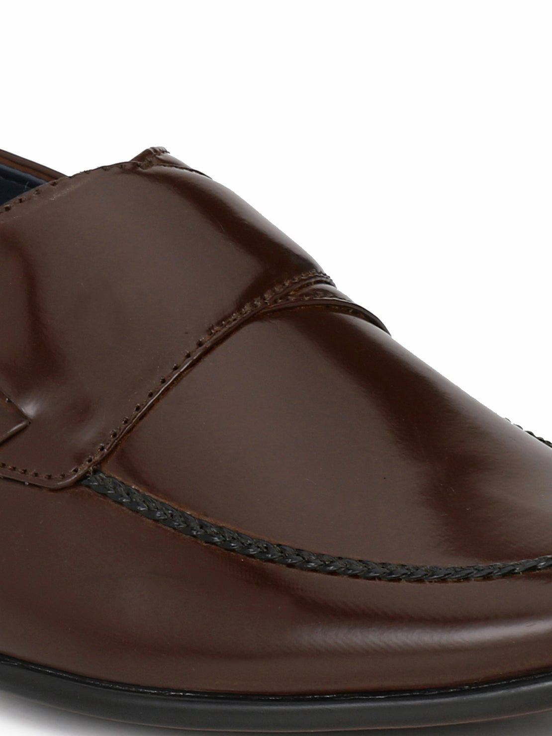 Guava Men's Brown Slip On Semi Formal Shoes (GV15JA575)