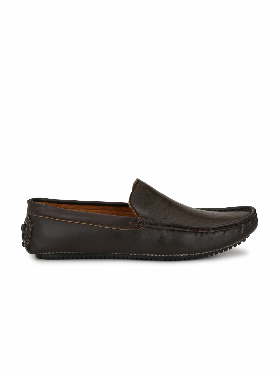 Guava Men's Brown Casual Slip On Driving Loafers (GV15JA607)