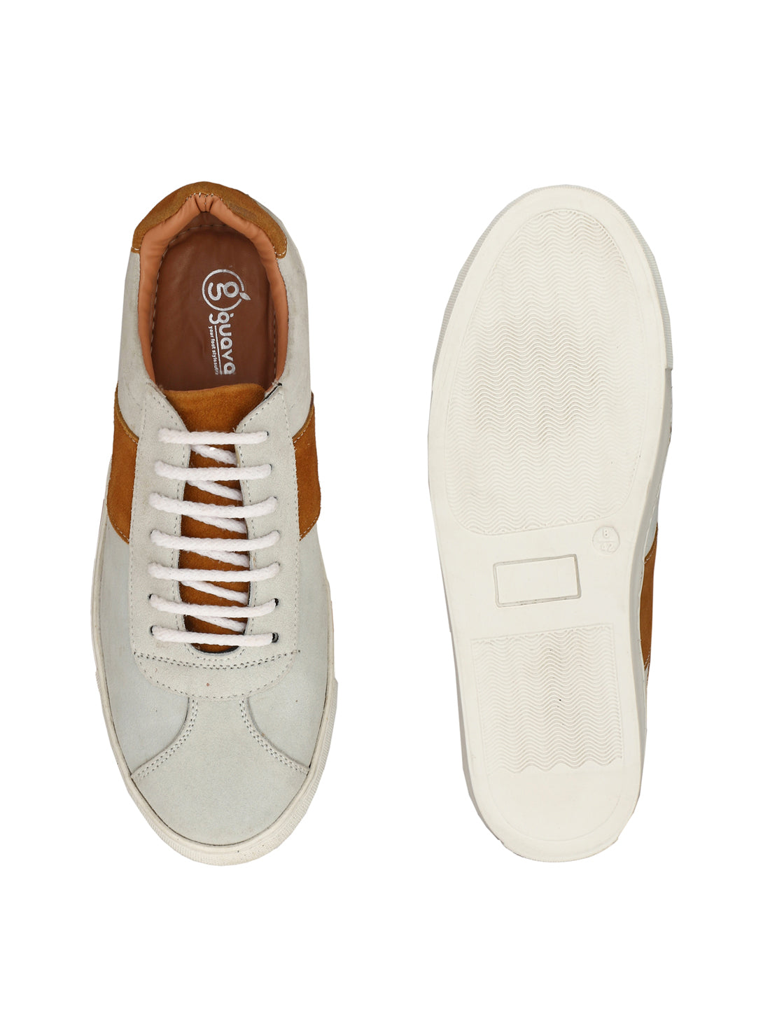 Guava Men's Off-White Hepner Lace Up Sneaker (GV15JA622)