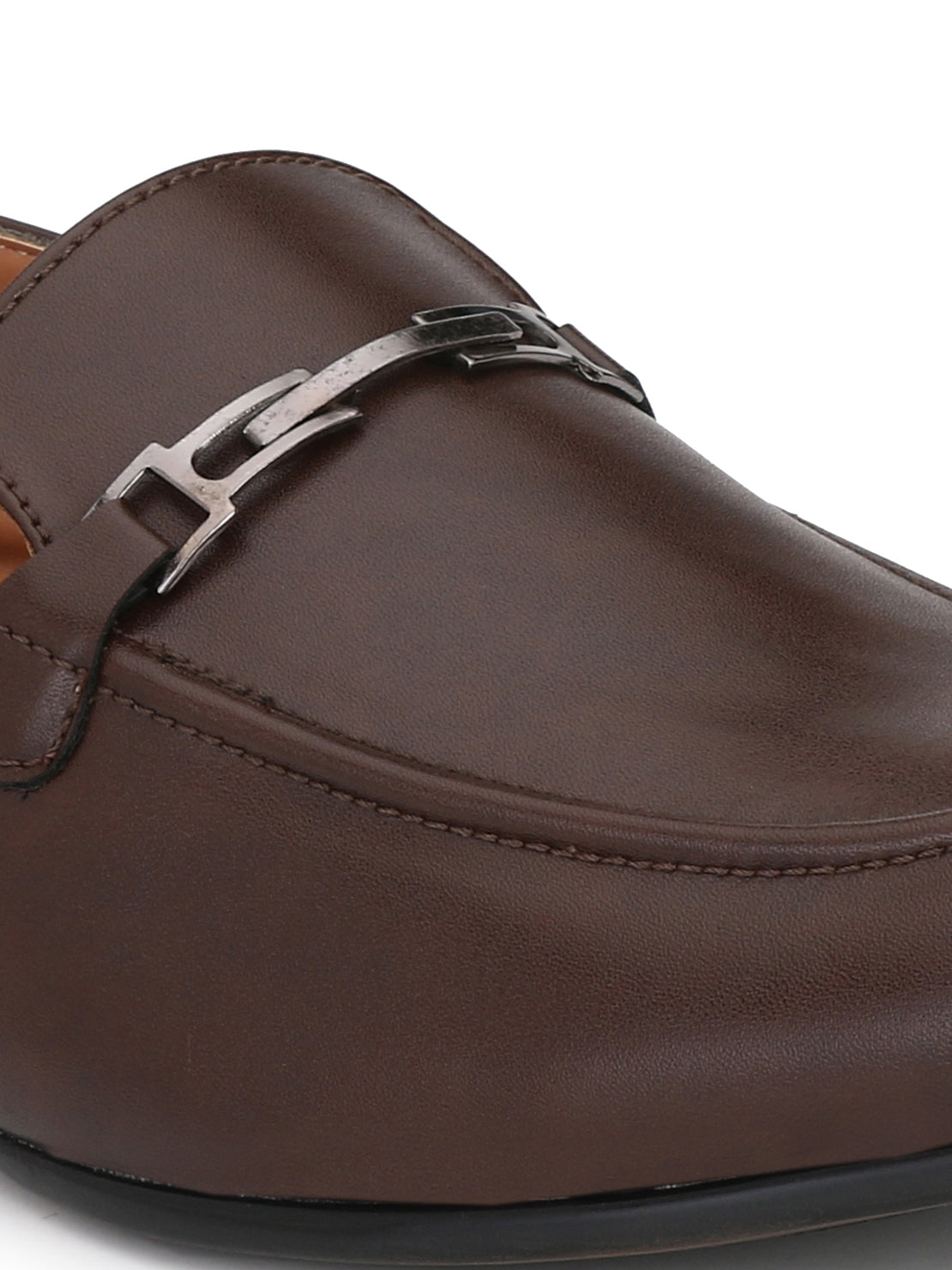 Guava Men's Brown Penny Slip On Formal Shoes (GV15JA624)