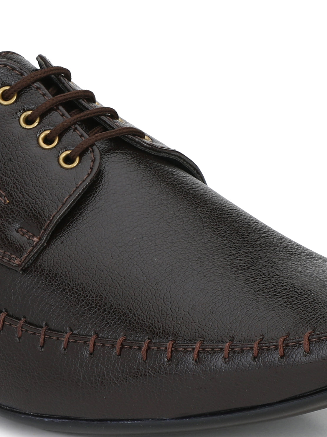 Guava Men's Brown Derby Lace Up Formal Shoes (GV15JA627)