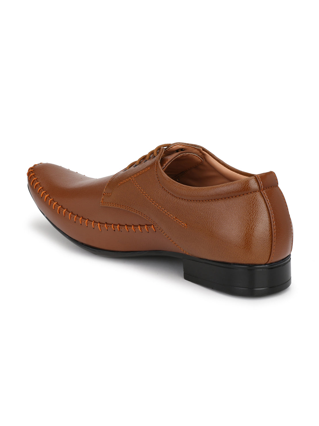 Guava Men's Tan Derby Lace Up Formal Shoes (GV15JA628)