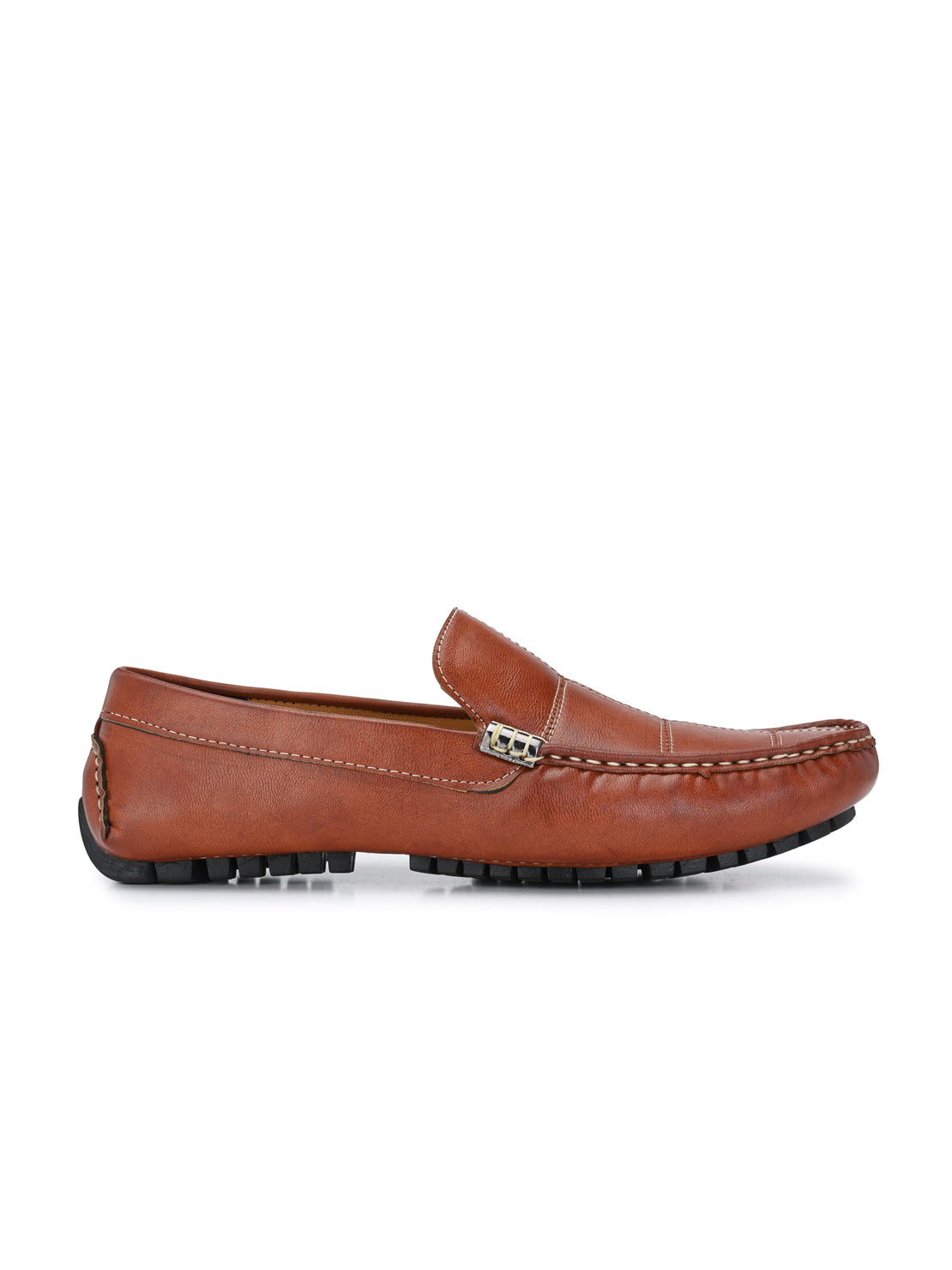 Guava Men's Tan Stylish Slip On Driving Loafers (GV15JA676)