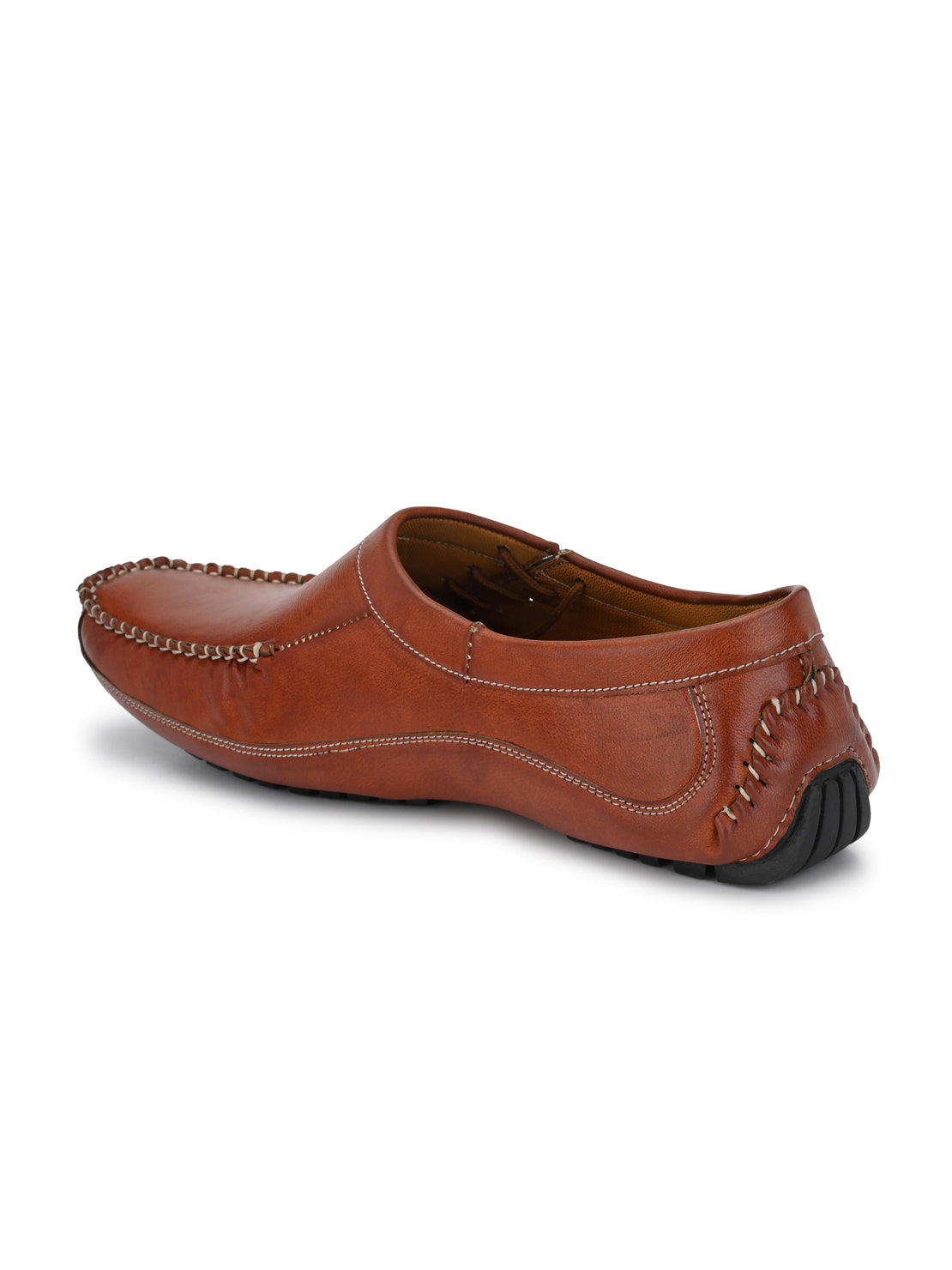 Guava Men's Tan Stylish Slip On Driving Loafers (GV15JA679)