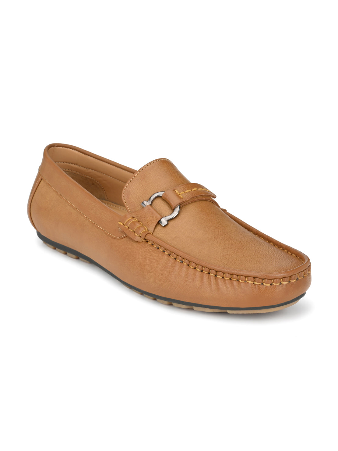 Guava Men's Tan Stylish Slip On Loafers (GV15JA694)