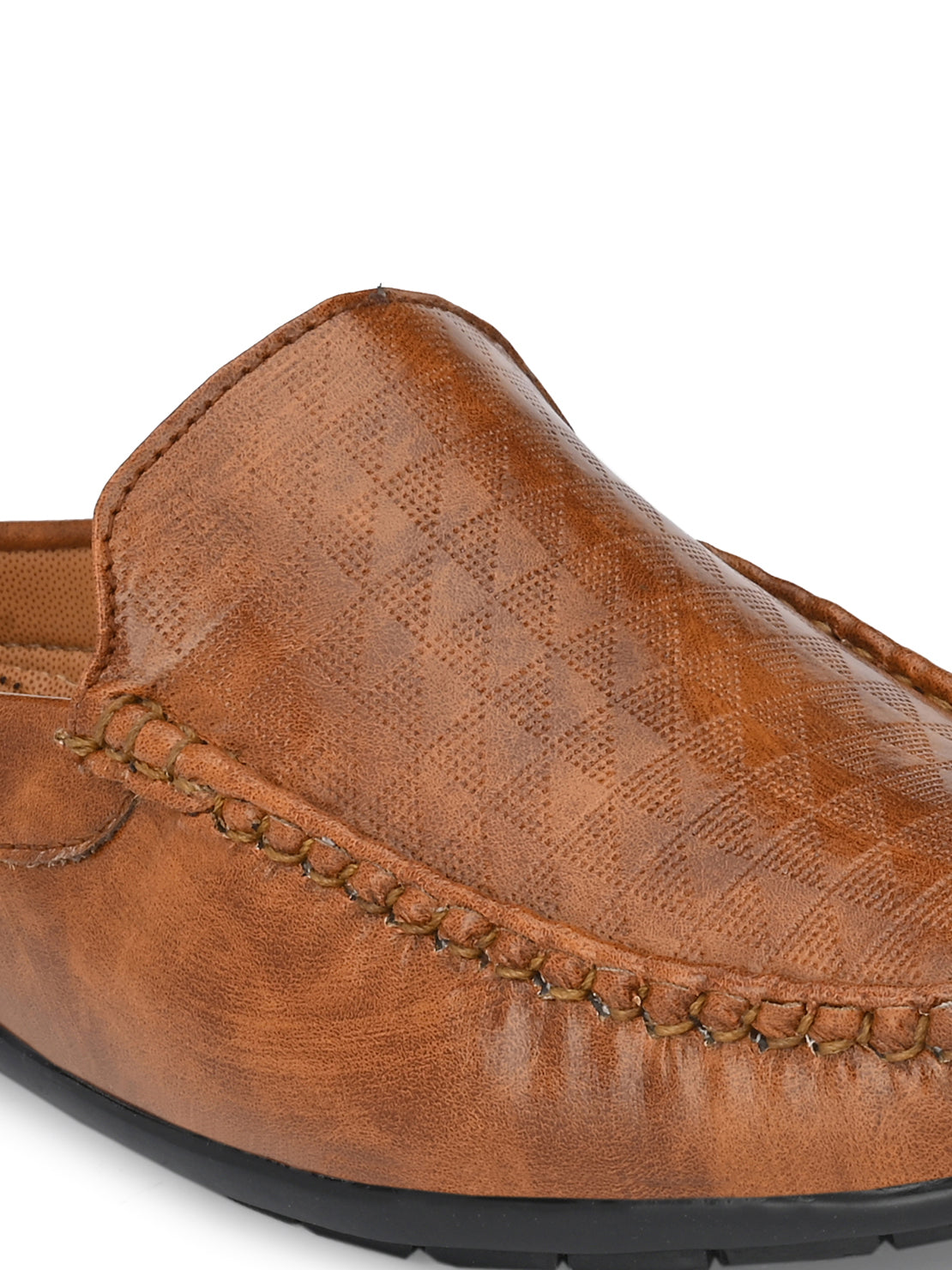 Guava Men's Tan Casual Mule Slip On Loafers (GV15JA731)