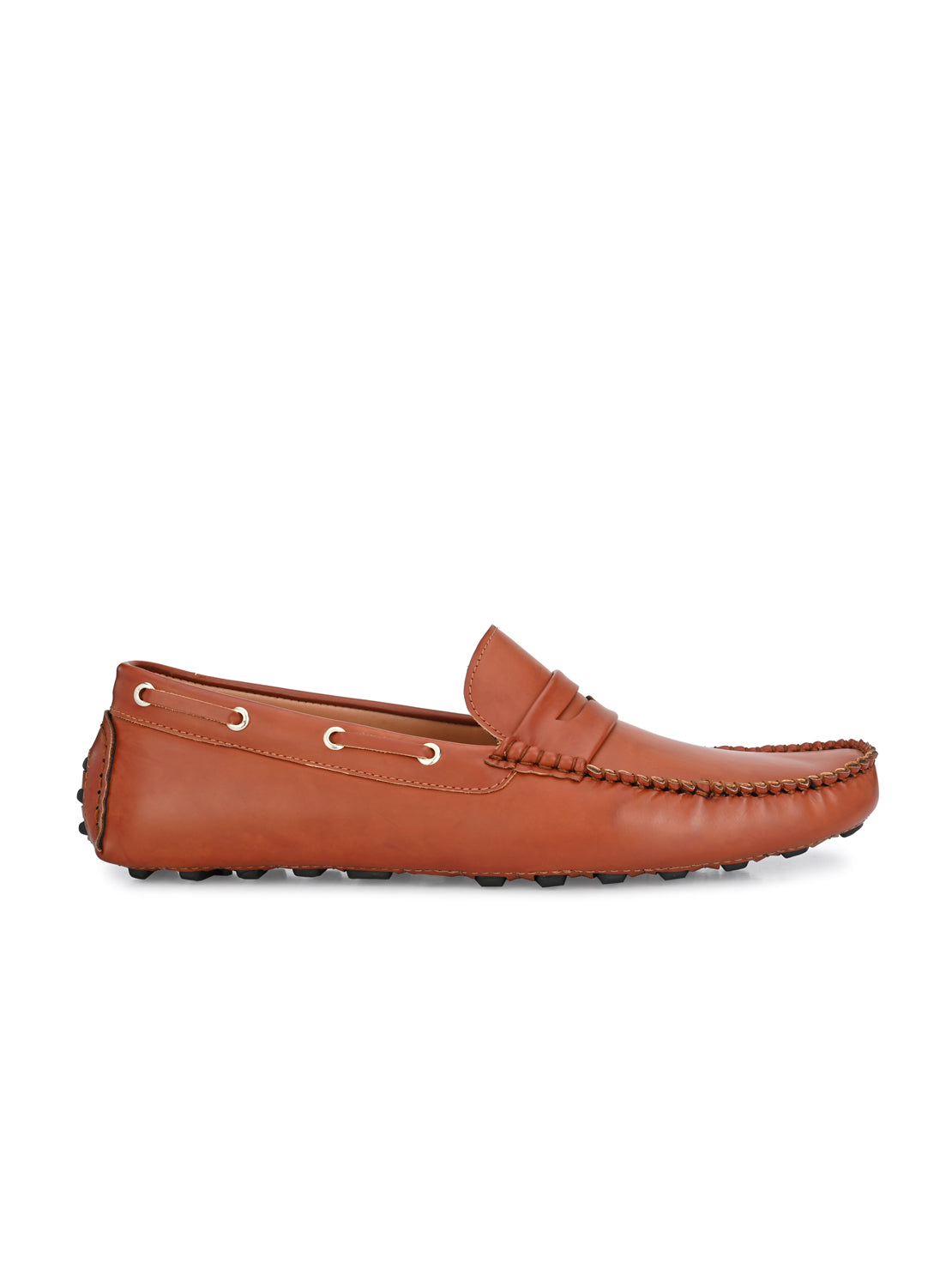 Guava Men's Tan Casual Slip On Driving Loafers (GV15JA747)