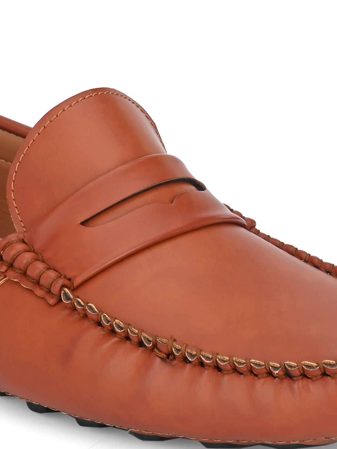 Guava Men's Tan Casual Slip On Driving Loafers (GV15JA747)