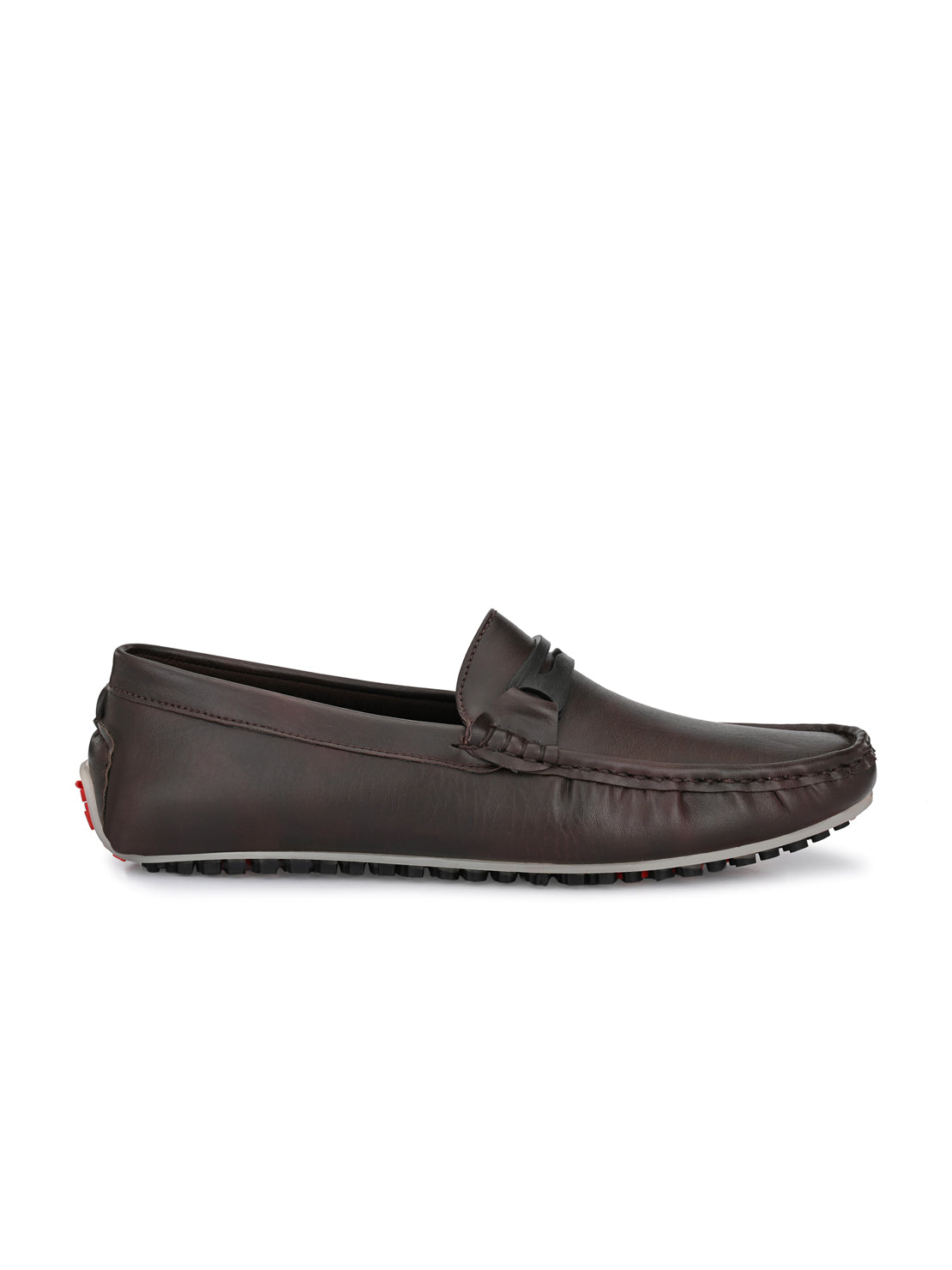 Guava Men's Brown Casual Slip On Driving Loafers (GV15JA764)