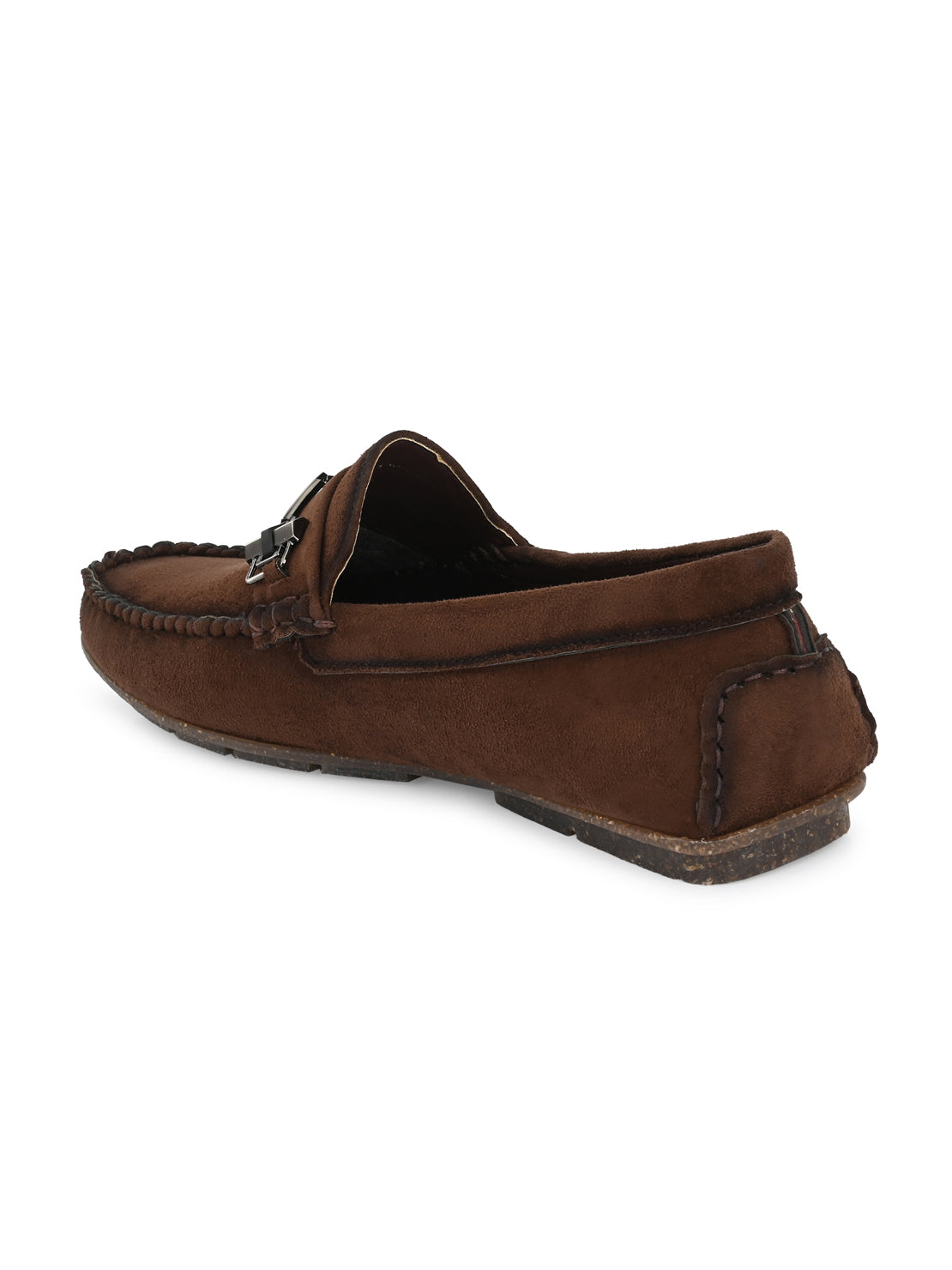 Guava Men's Brown Casual Slip On Driving Loafers (GV15JA765)