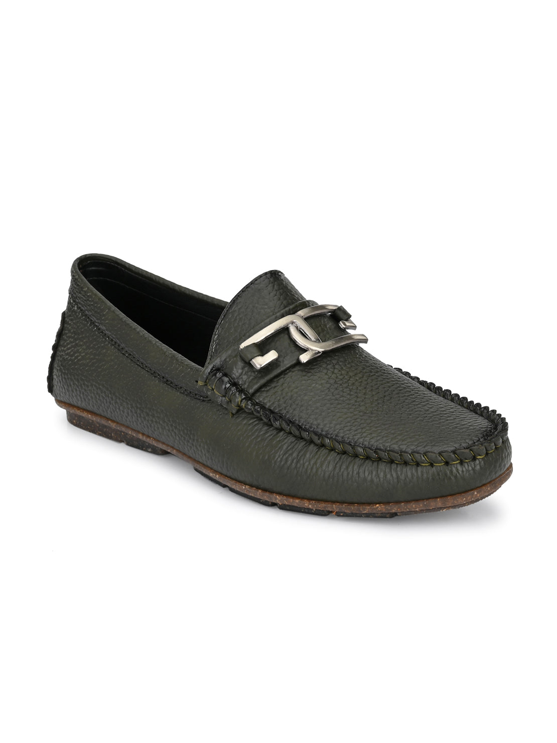 Guava Men's Black Casual Slip On Driving Loafers (GV15JA767)