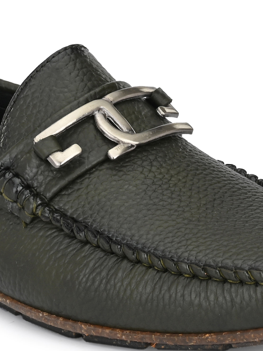 Guava Men's Black Casual Slip On Driving Loafers (GV15JA767)