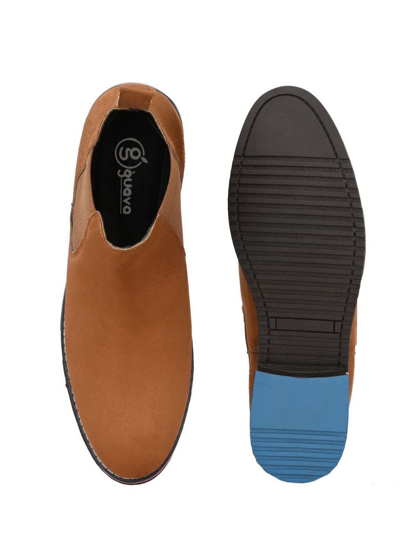 Guava Men's Tan Casual Chelsea Boots (GV15JA779)