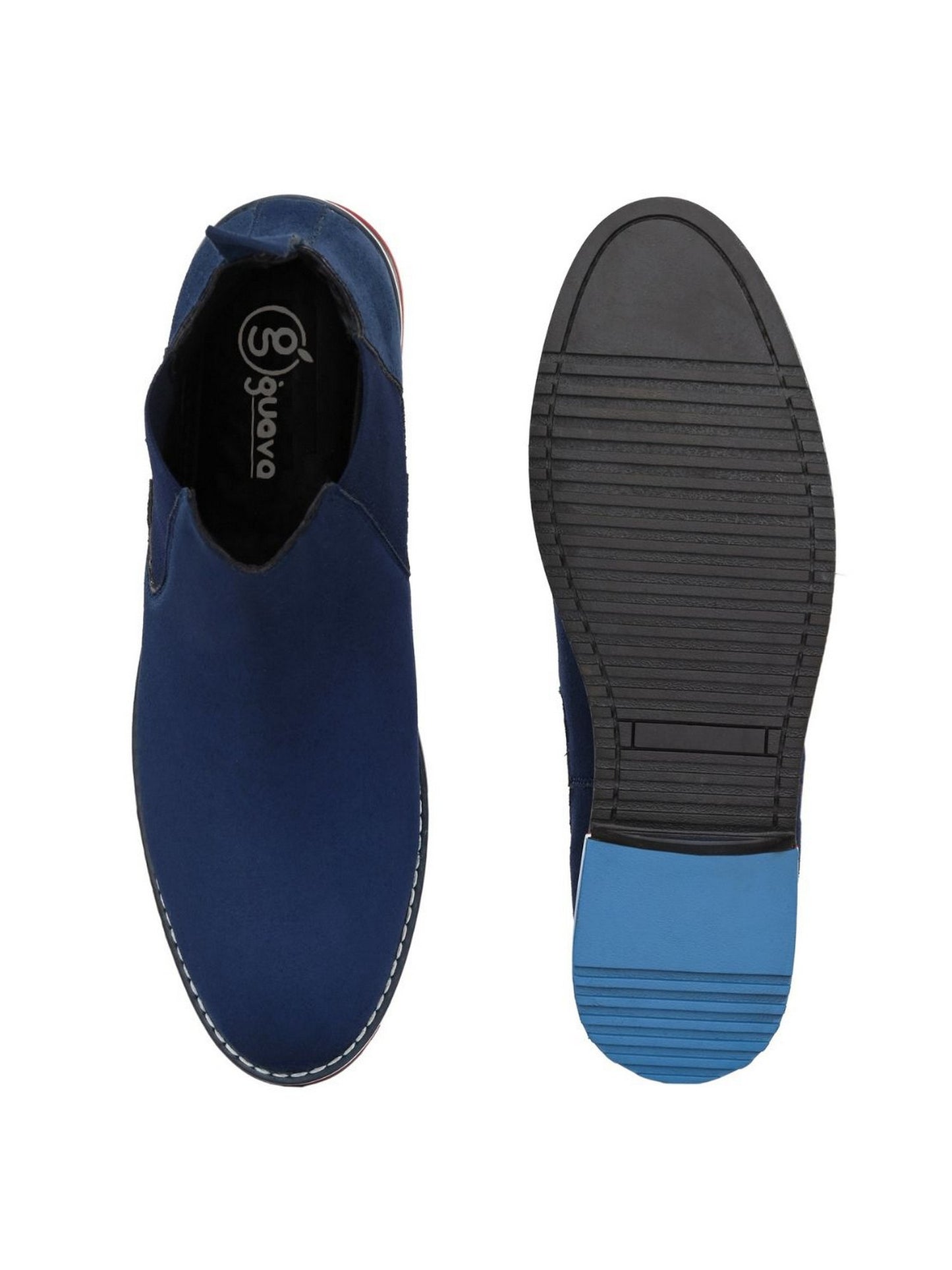 Guava Men's Blue Casual Chelsea Boots (GV15JA781)