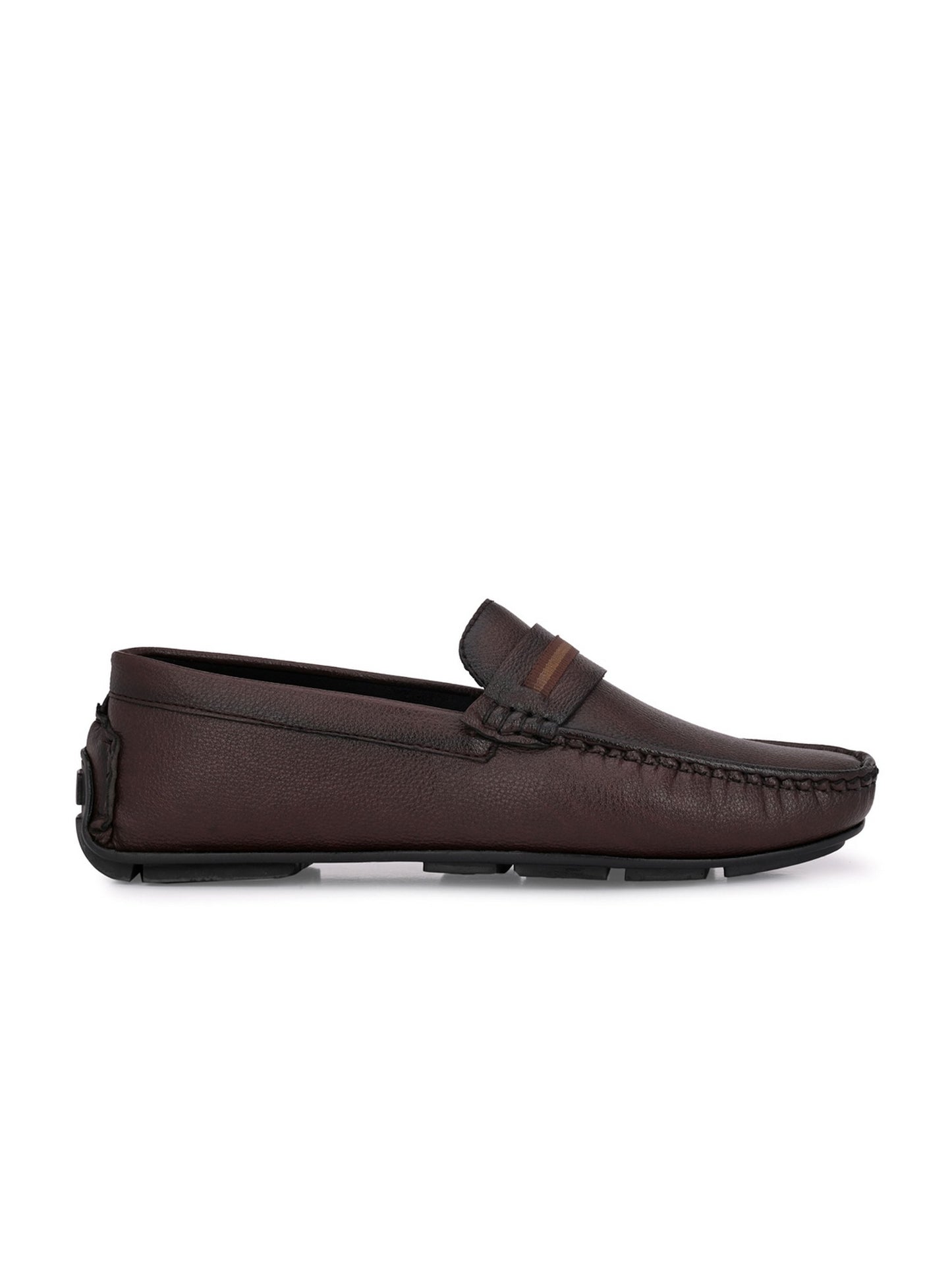 Guava Men's Brown Casual Slip On Driving Loafers (GV15JA783)