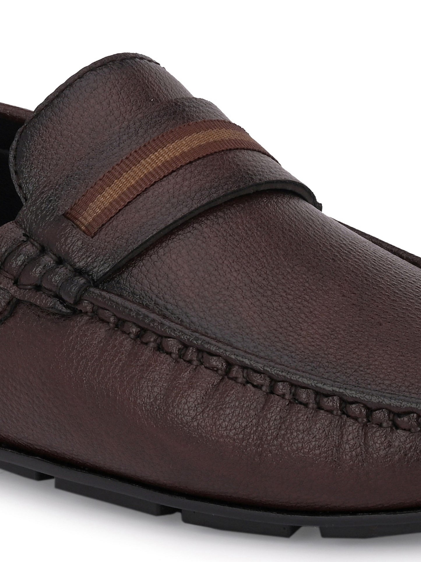 Guava Men's Brown Casual Slip On Driving Loafers (GV15JA783)