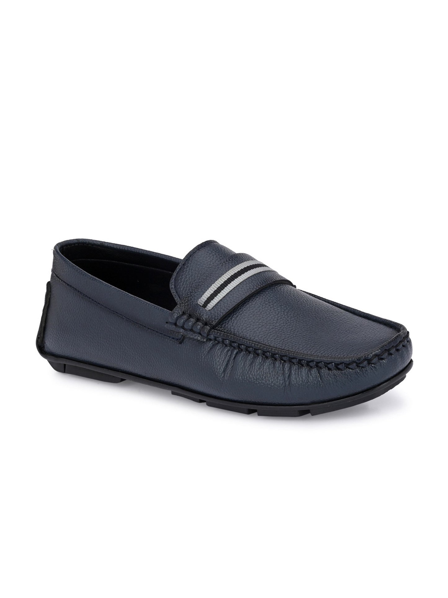 Guava Men's Blue Casual Slip On Driving Loafers (GV15JA785)