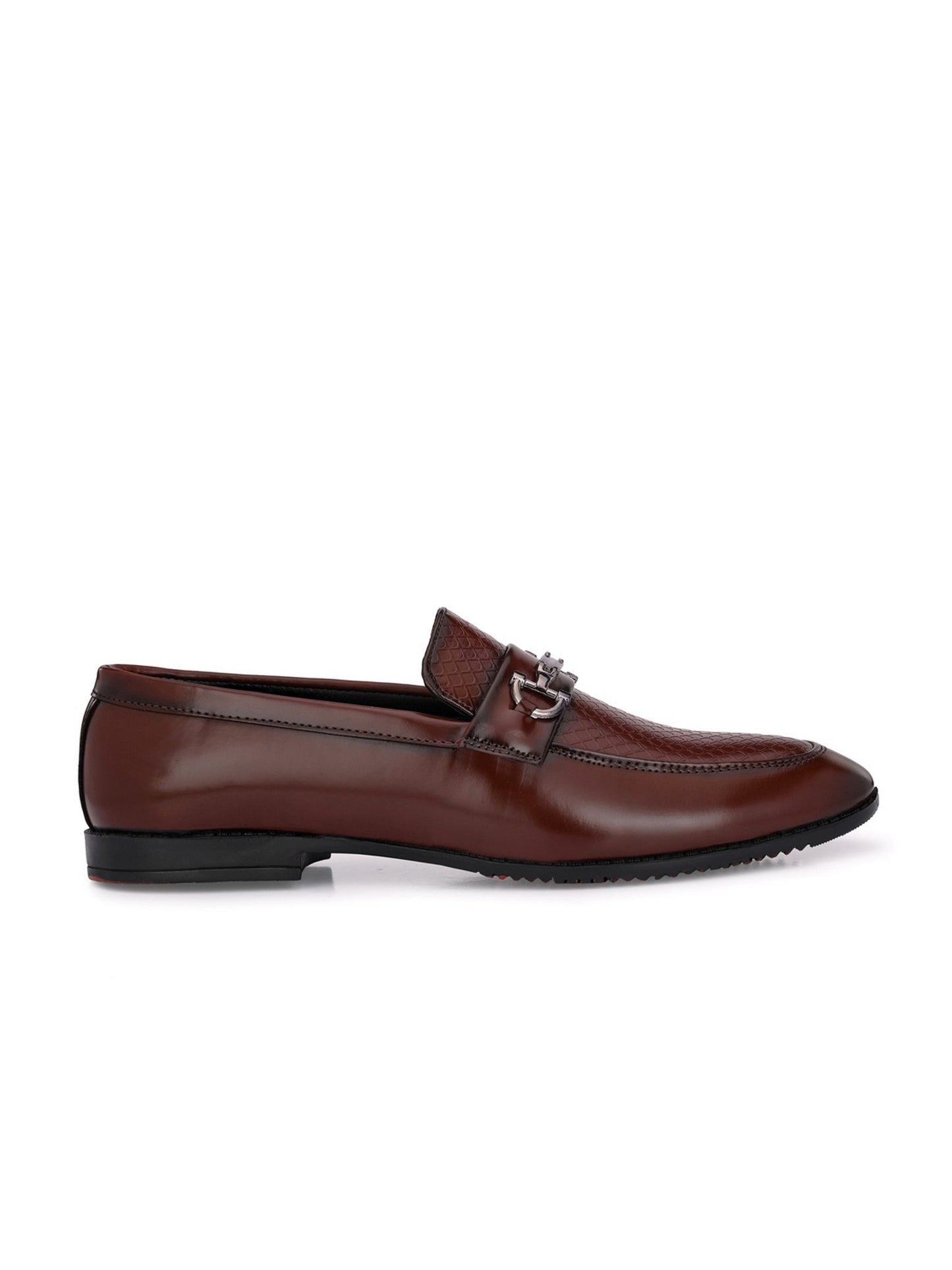 Guava Men's Brown Slip On Party Formal Shoes (GV15JA791)