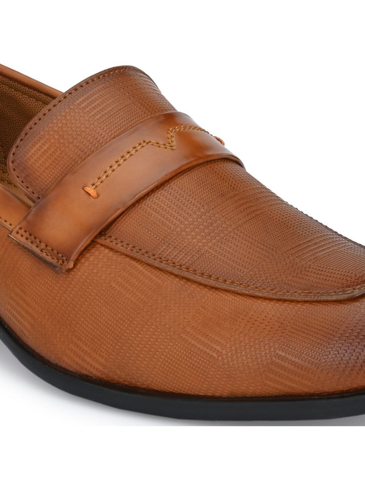 Guava Men's Tan Slip On Semi Formal Shoes (GV15JA813)