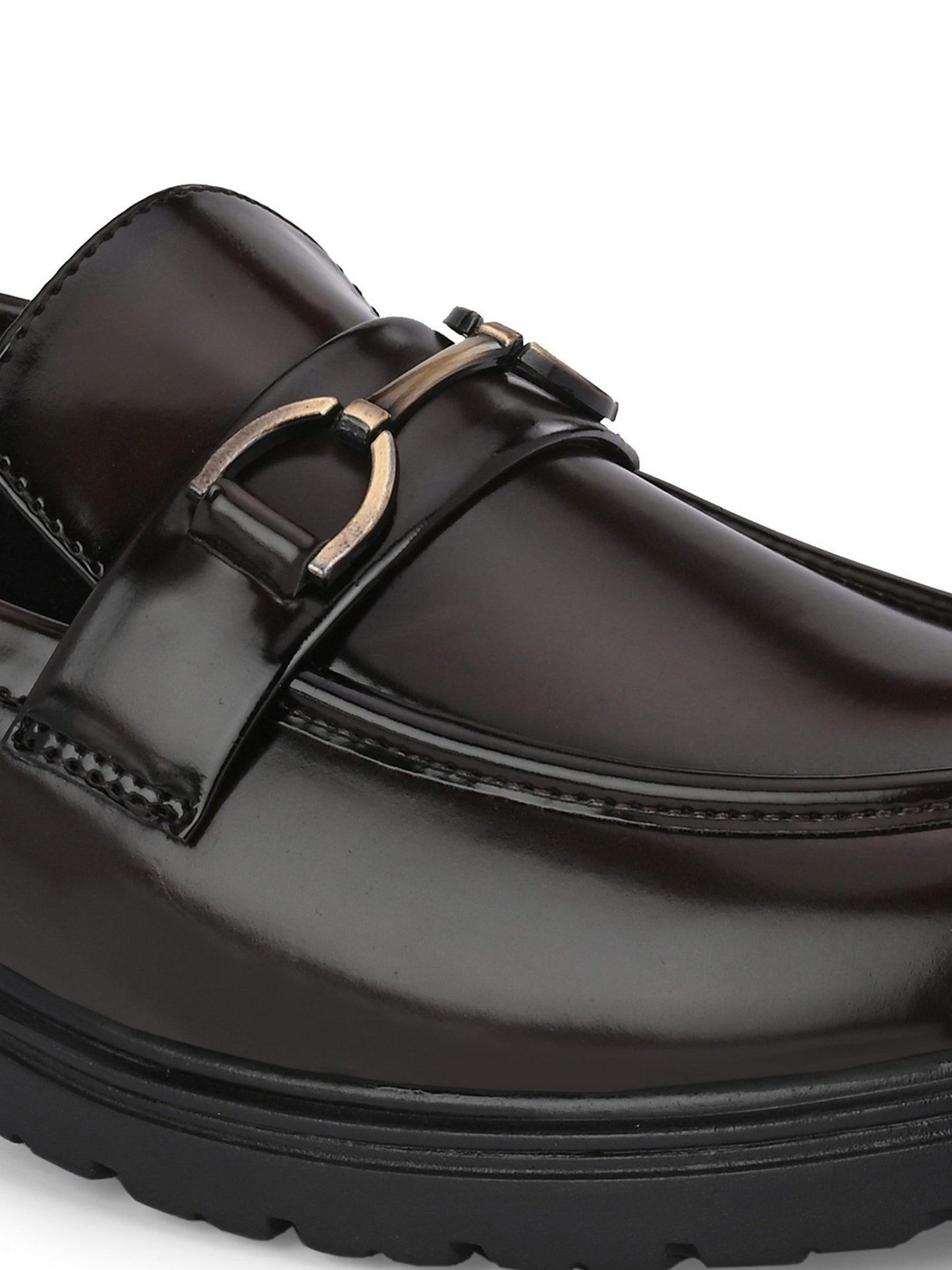 Guava Men's Brown Slip On Semi Formal Shoes (GV15JA819)