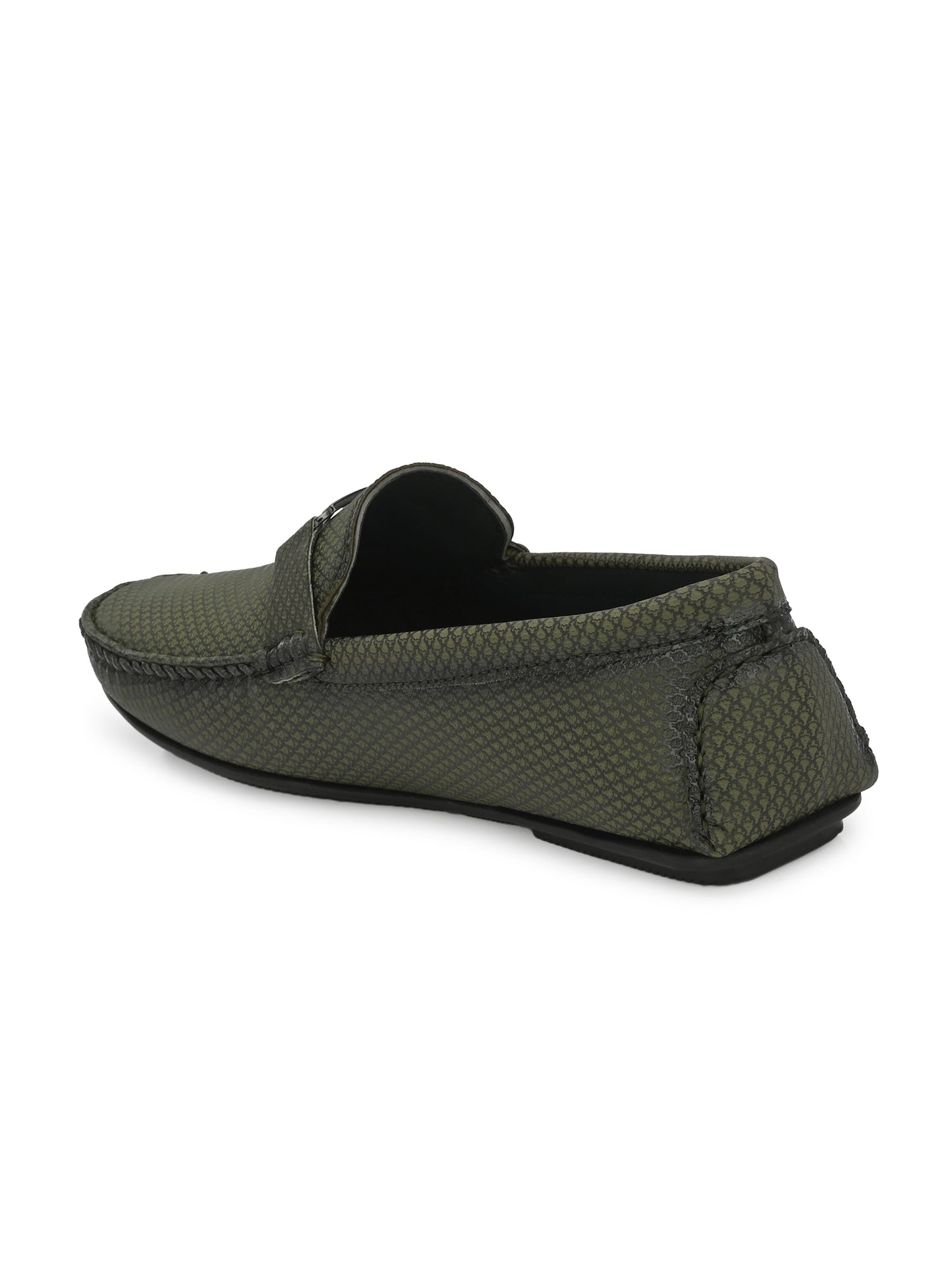 Guava Men's Green Casual Slip On Driving Loafers (GV15JA829)