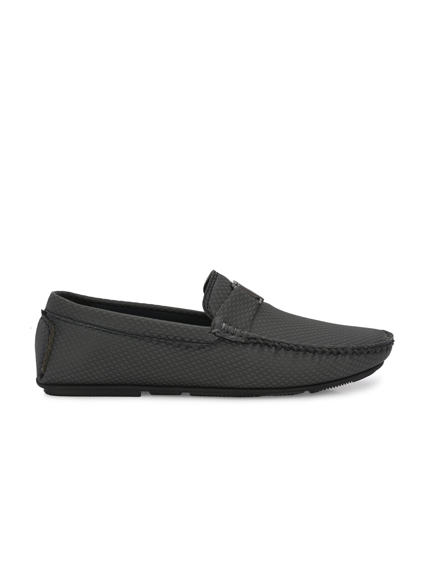Guava Men's Grey Casual Slip On Driving Loafers (GV15JA830)
