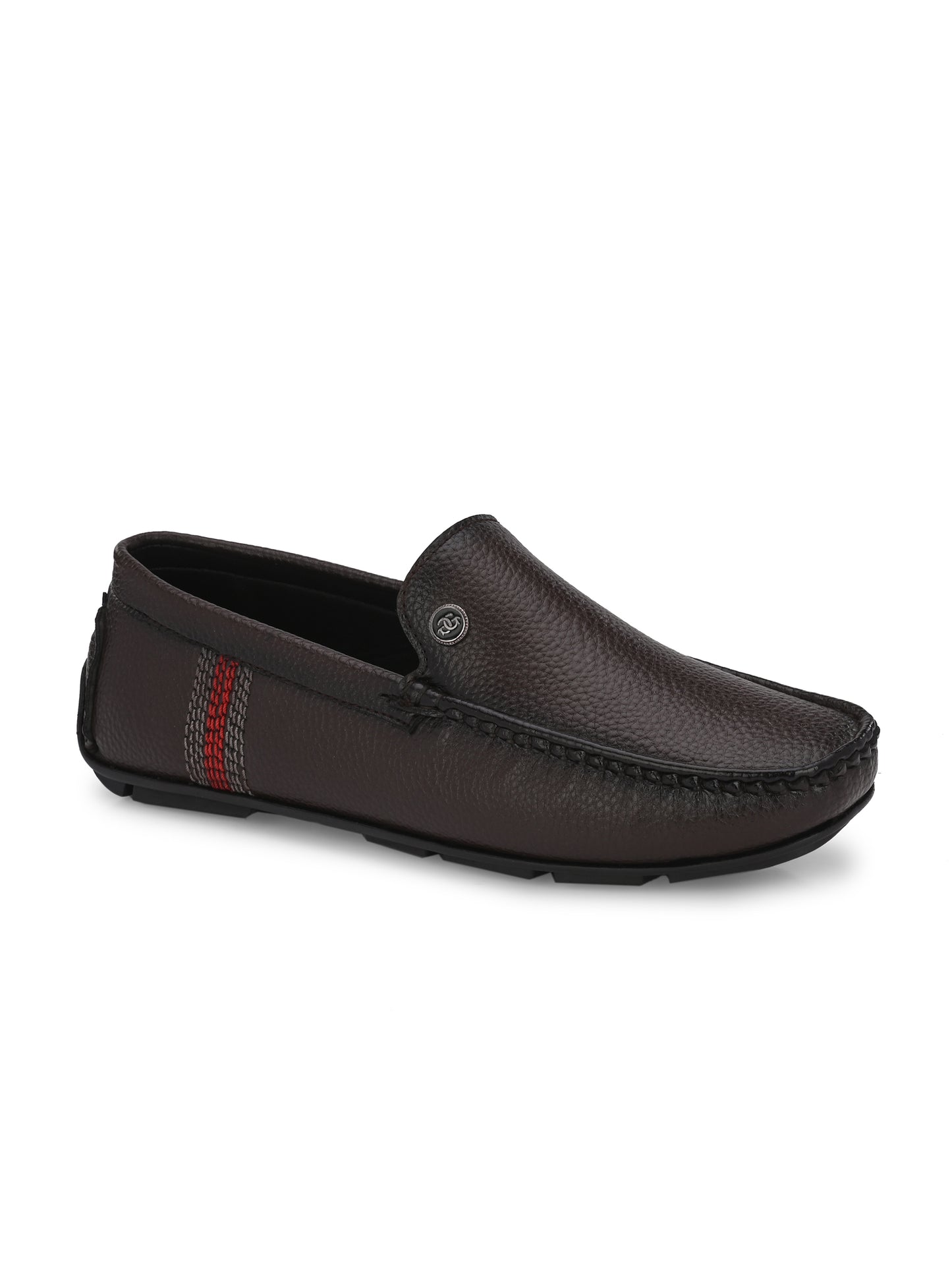 Guava Men's Brown Casual Slip On Driving Loafers (GV15JA833)