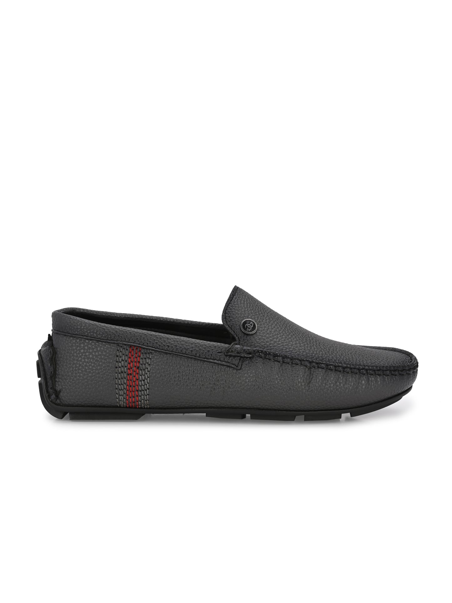 Guava Men's Grey Casual Slip On Driving Loafers (GV15JA836)