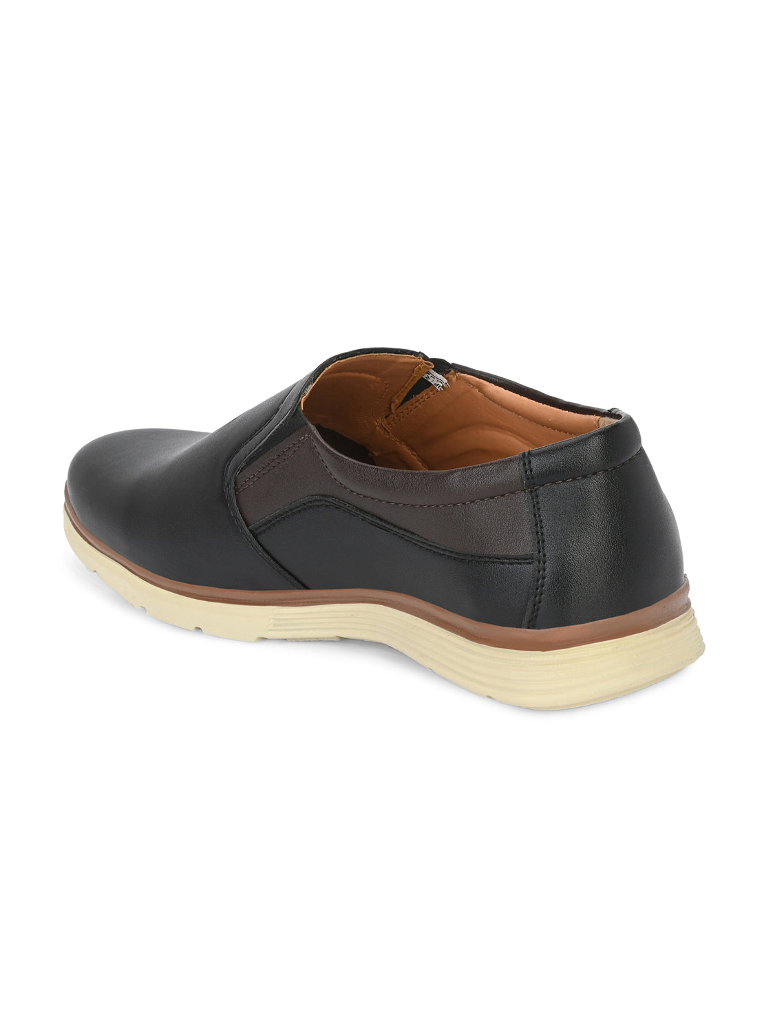 Guava Men's Black Casual Slip On Loafers (GV15JA844)