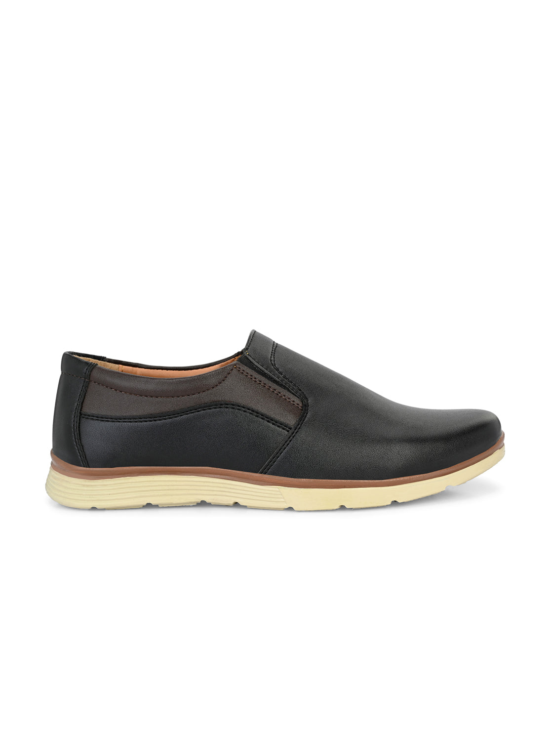 Guava Men's Black Casual Slip On Loafers (GV15JA844)