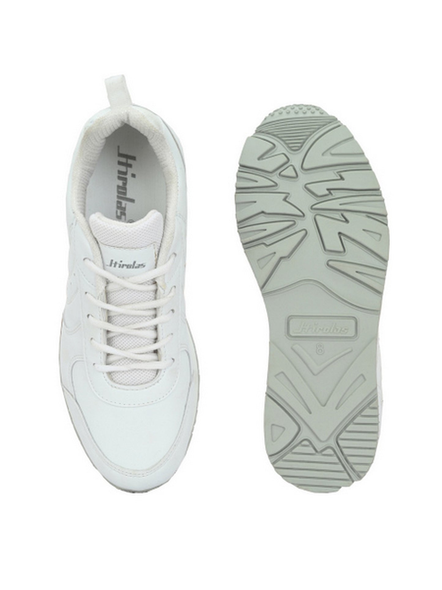 Hirolas® Men's Multisport Sneaker Shoes- White HRL1802WHT
