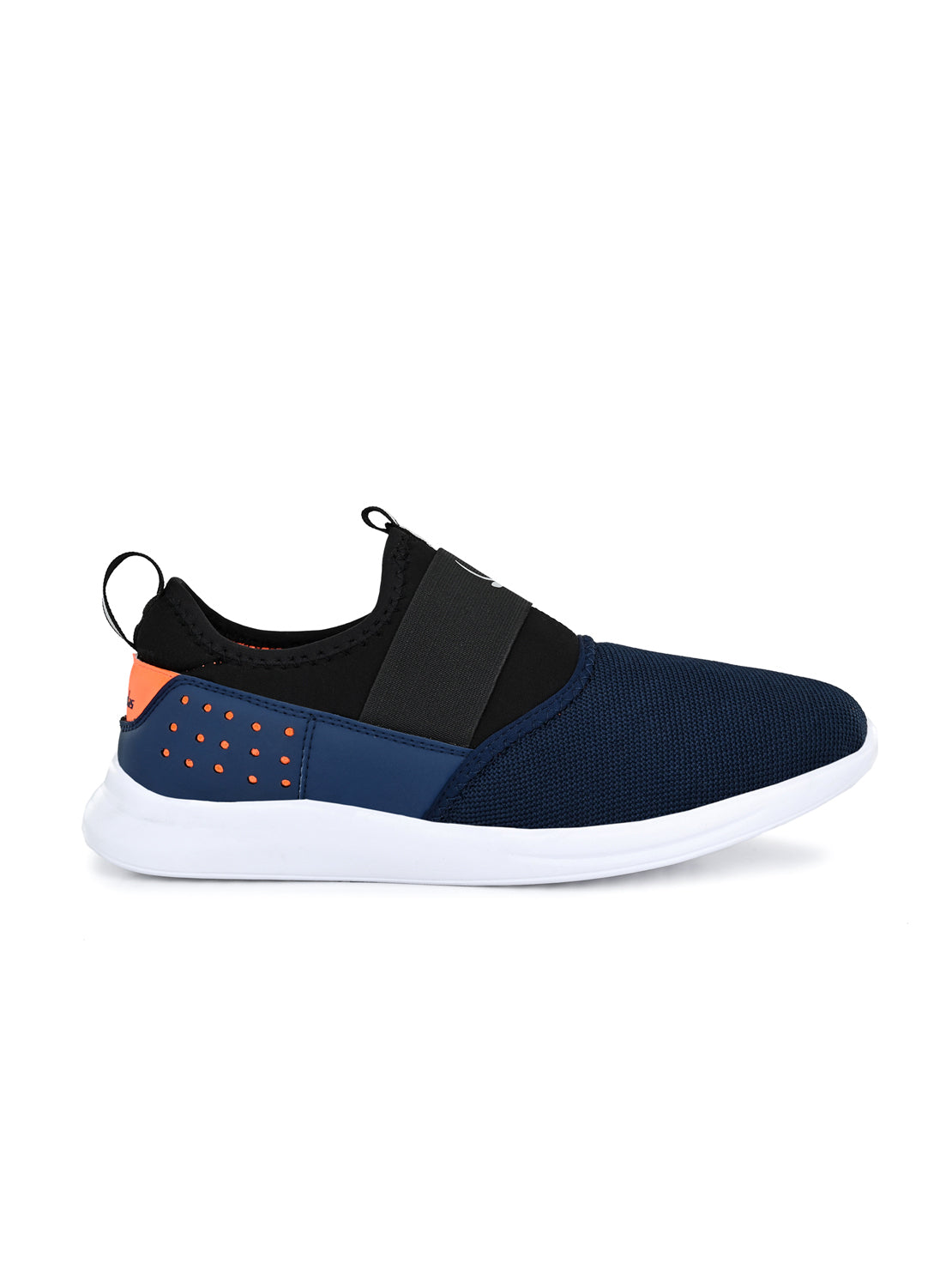 Hirolas® Men's Blue Mesh Running/Walking/Gym Slip On Sport Shoes (HRL2027BLU)
