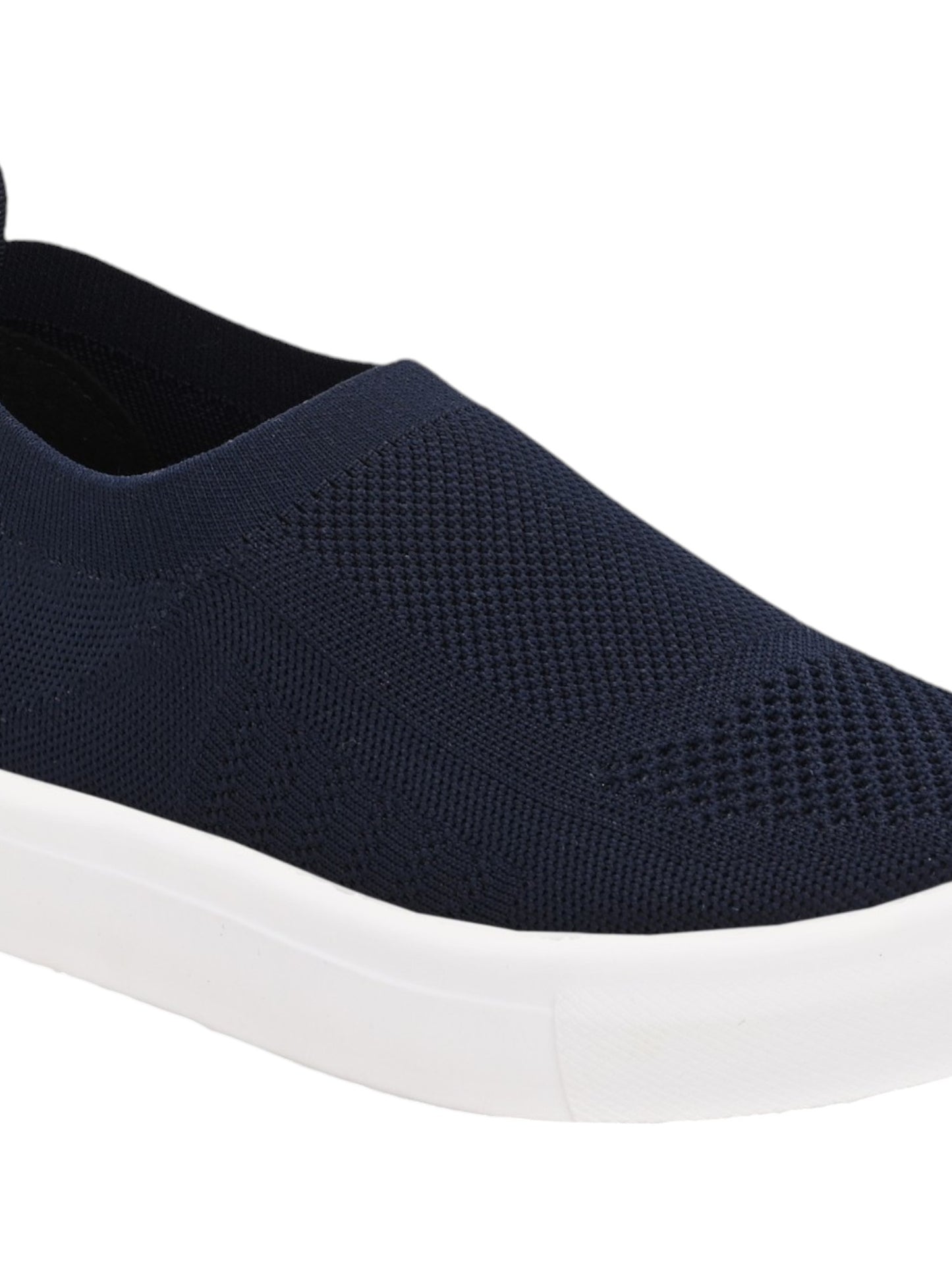 Hirolas® Men's Casual Knitted Slip-On Sneaker - Blue -HRL2083BLU