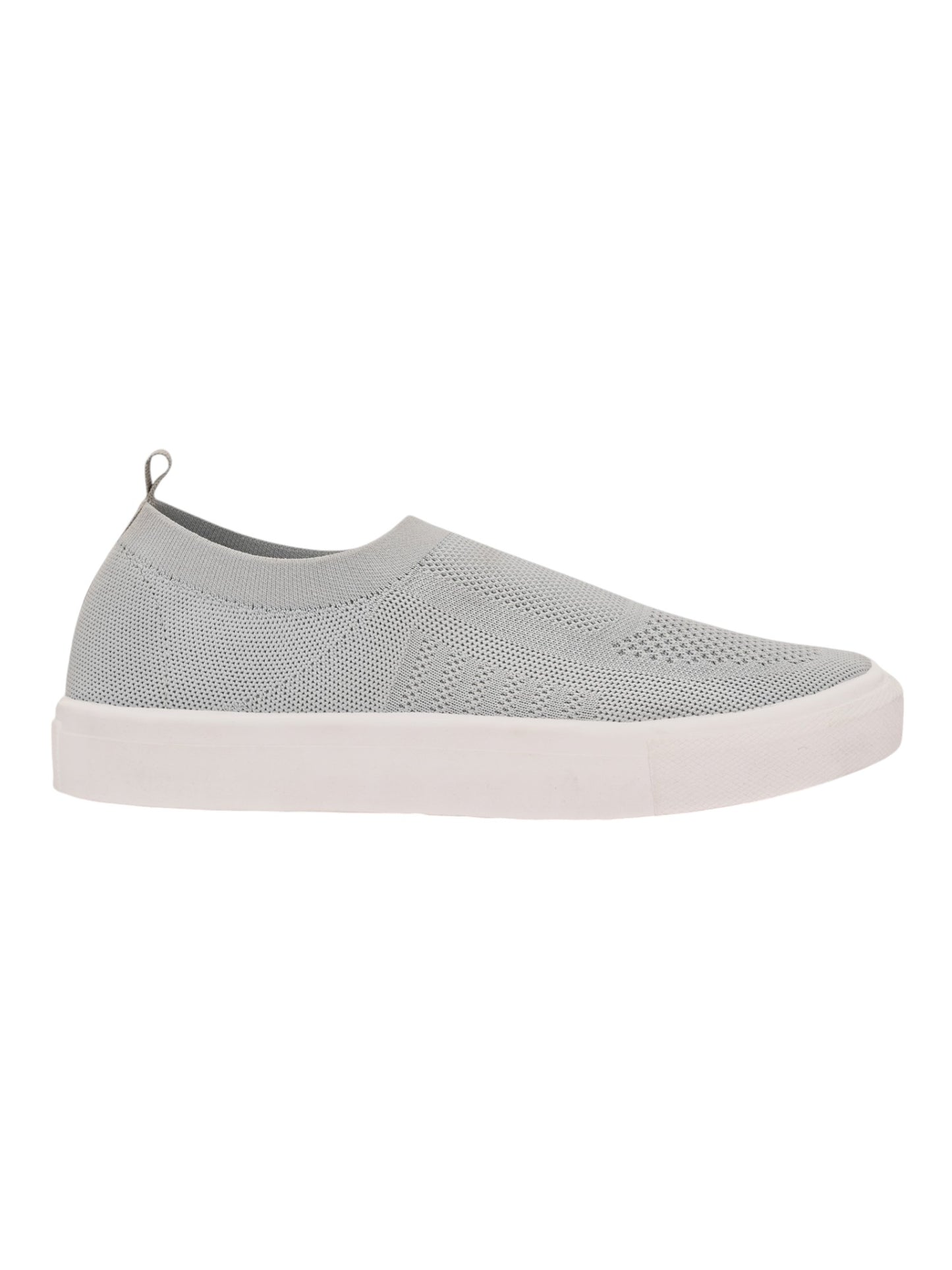 Hirolas® Men's Casual Knitted Slip-On Sneaker - Light Grey -HRL2083LGY