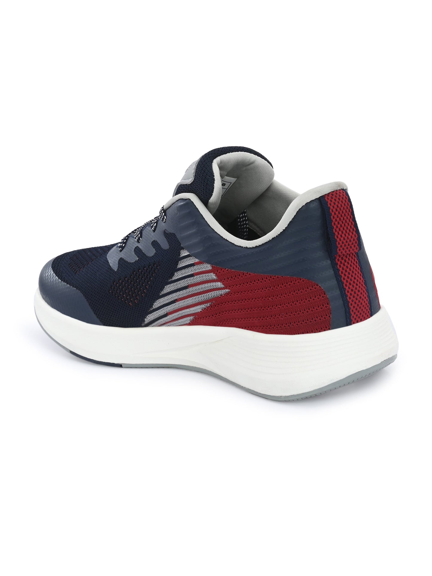 Hirolas® Men's Blue/Maroon Elite Shock Absorbing Walking Running Fitness Athletic Training Gym Fashion Sport Shoes (HRLMP01BLU)
