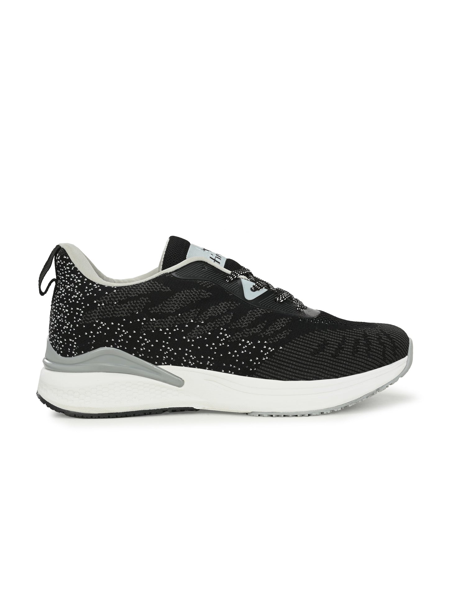 Hirolas® Men's FlexKnit Running Sport Shoes - Black HRLMP07BLK