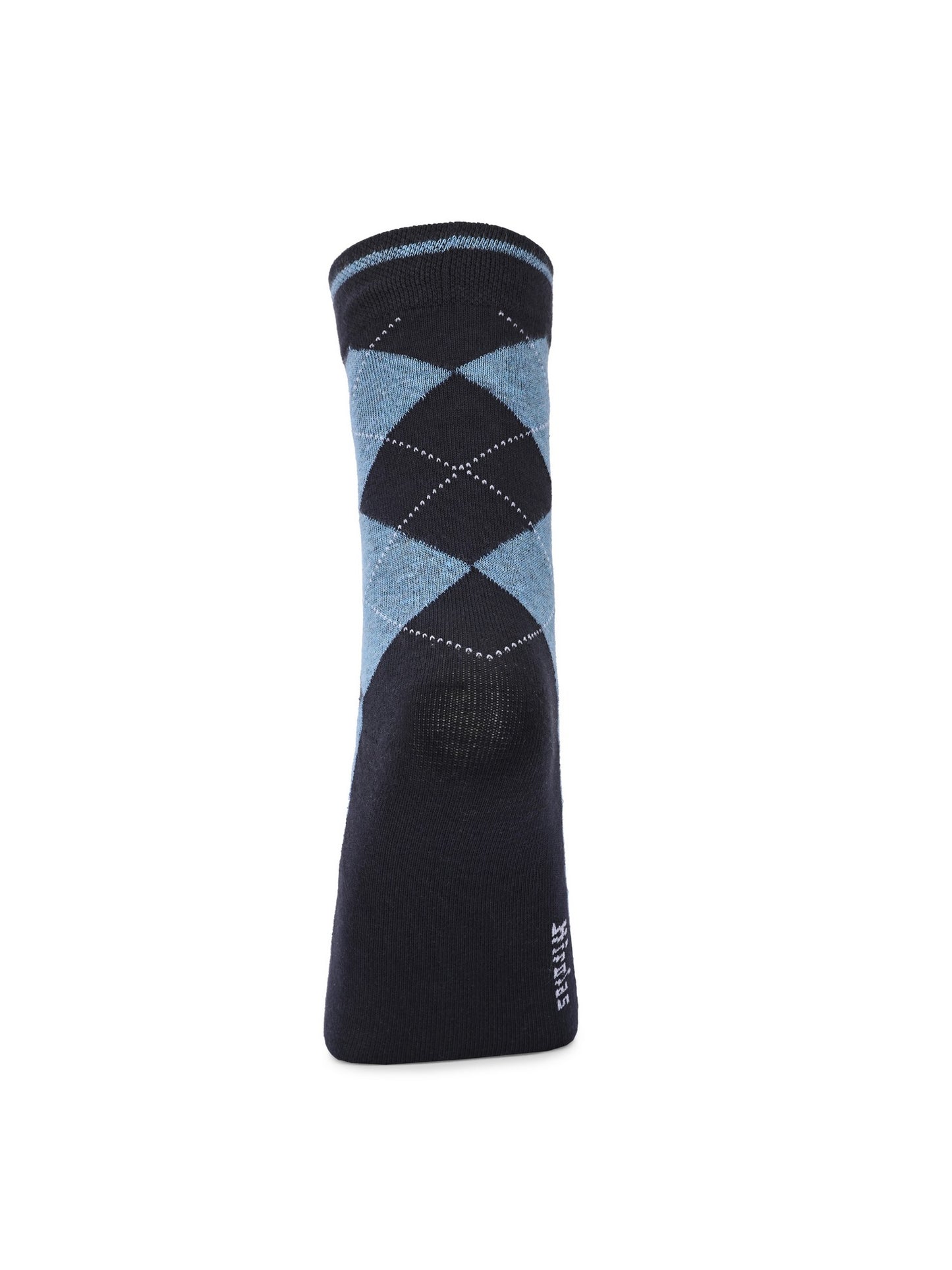 Hirolas Cotton Anti-Odour Breathable Antibacterial business Formal/office wear Crew full length Socks for Men (Free Size) | Made with 100% Combed Cotton and Spandex (Navy, Black, White) - Pack of 3 socks