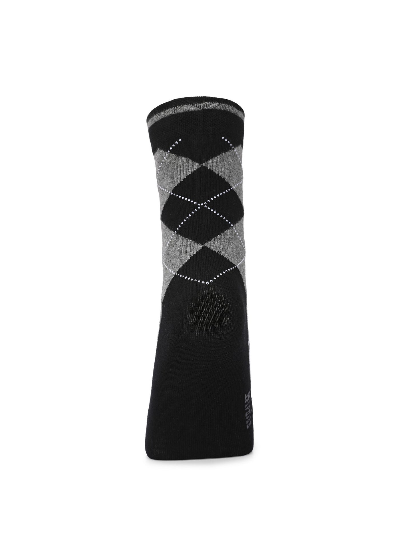 Hirolas Cotton Anti-Odour Breathable Antibacterial business Formal/office wear Crew full length Socks for Men (Free Size) | Made with 100% Combed Cotton and Spandex (Navy, Black, White) - Pack of 3 socks