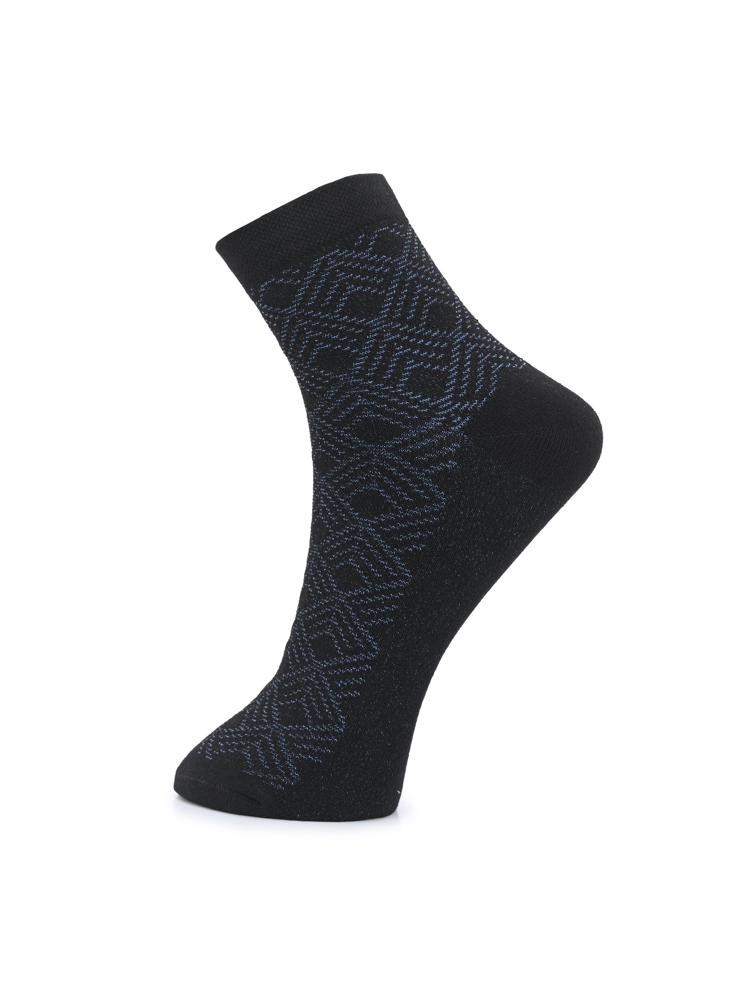 Hirolas Cotton Anti-Odour Breathable Antibacterial cushioned Gym, Sports, Running Ankle length Socks for Men (Free Size) | Made with 100% Combed Cotton and Spandex (Black, White, Grey) - Pack of 3 socks