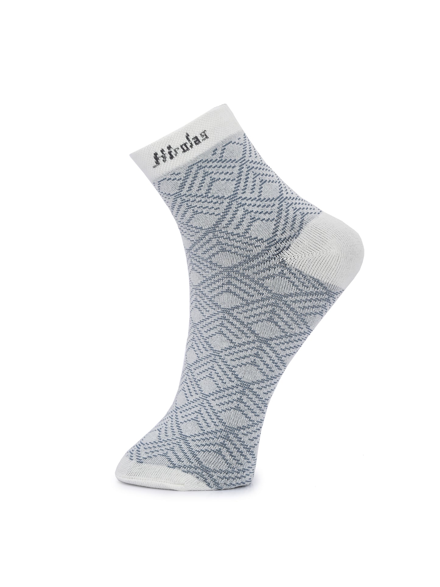 Hirolas Cotton Anti-Odour Breathable Antibacterial cushioned Gym, Sports, Running Ankle length Socks for Men (Free Size) | Made with 100% Combed Cotton and Spandex (Black, White, Grey) - Pack of 3 socks
