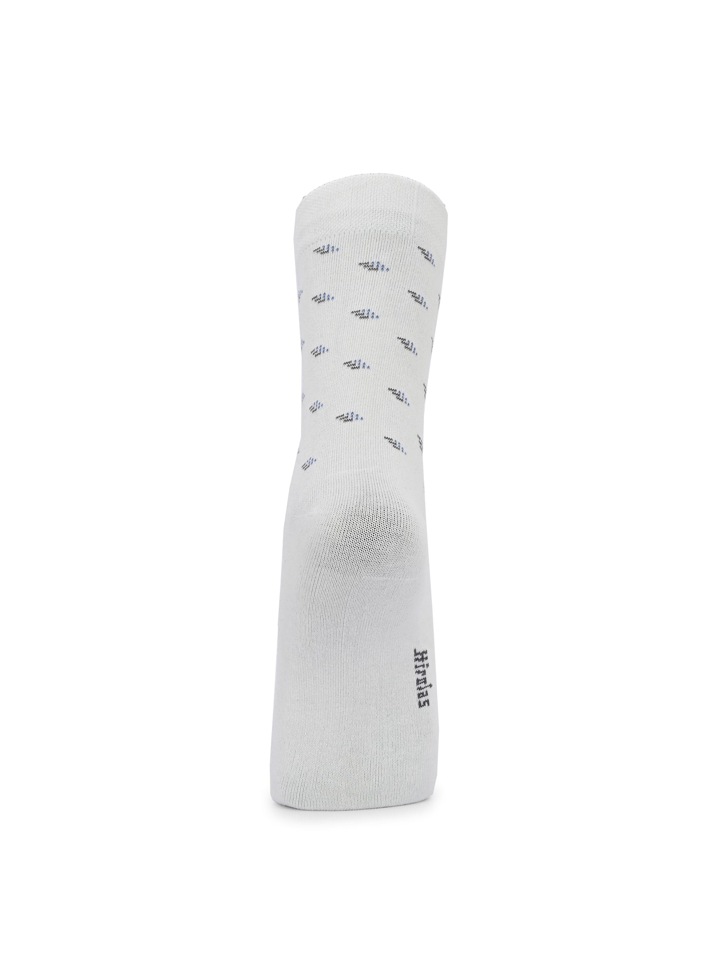 Hirolas Cotton Anti-Odour Breathable Antibacterial business Formal/office wear Crew full length Socks for Men (Free Size) | Made with 100% Combed Cotton and Spandex (Navy, White, Grey) - Pack of 3 socks
