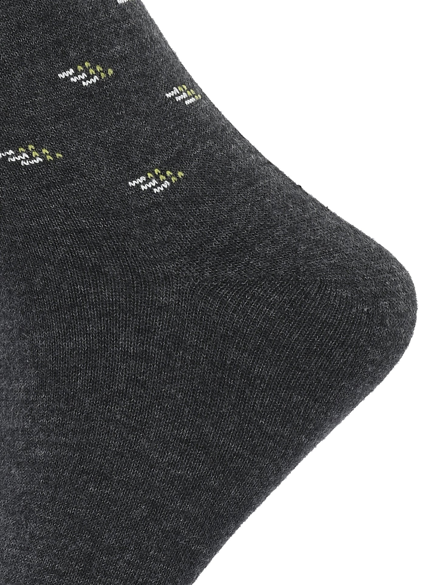 Hirolas Cotton Anti-Odour Breathable Antibacterial business Formal/office wear Crew full length Socks for Men (Free Size) | Made with 100% Combed Cotton and Spandex (Navy, White, Grey) - Pack of 3 socks