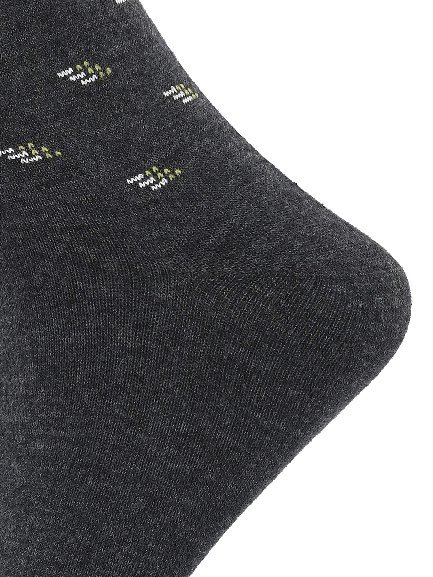 Hirolas Cotton Anti-Odour Breathable Antibacterial business Formal/office wear Crew full length Socks for Men (Free Size) | Made with 100% Combed Cotton and Spandex (Navy, White, Grey) - Pack of 3 socks