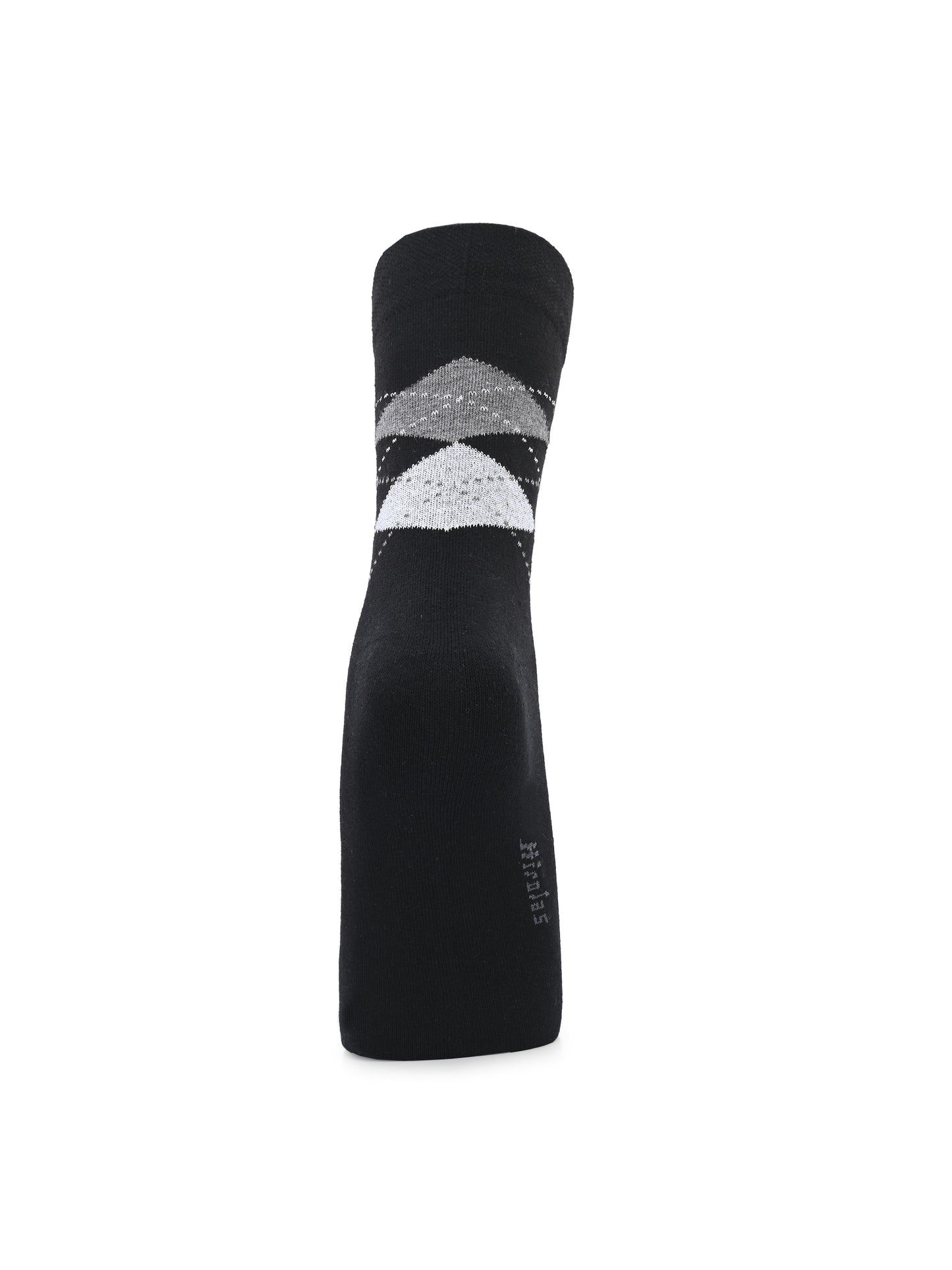 Hirolas Cotton Anti-Odour Breathable Antibacterial business Formal/office wear Crew full length Socks for Men (Free Size) | Made with 100% Combed Cotton and Spandex (Navy, Black, Grey) - Pack of 3 socks